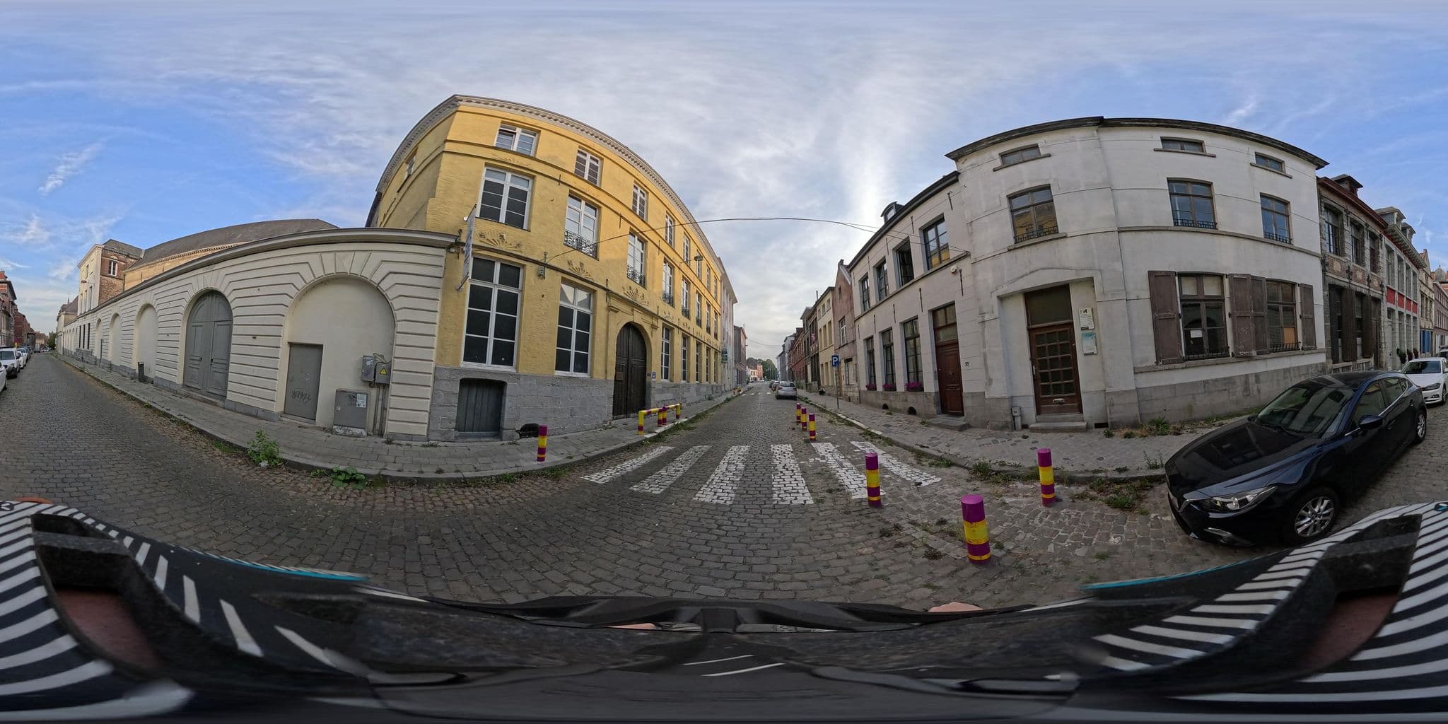 Street view near L'Echiquier Tournaisien, Tournai — © rmic (CC BY-SA · Mapillary)