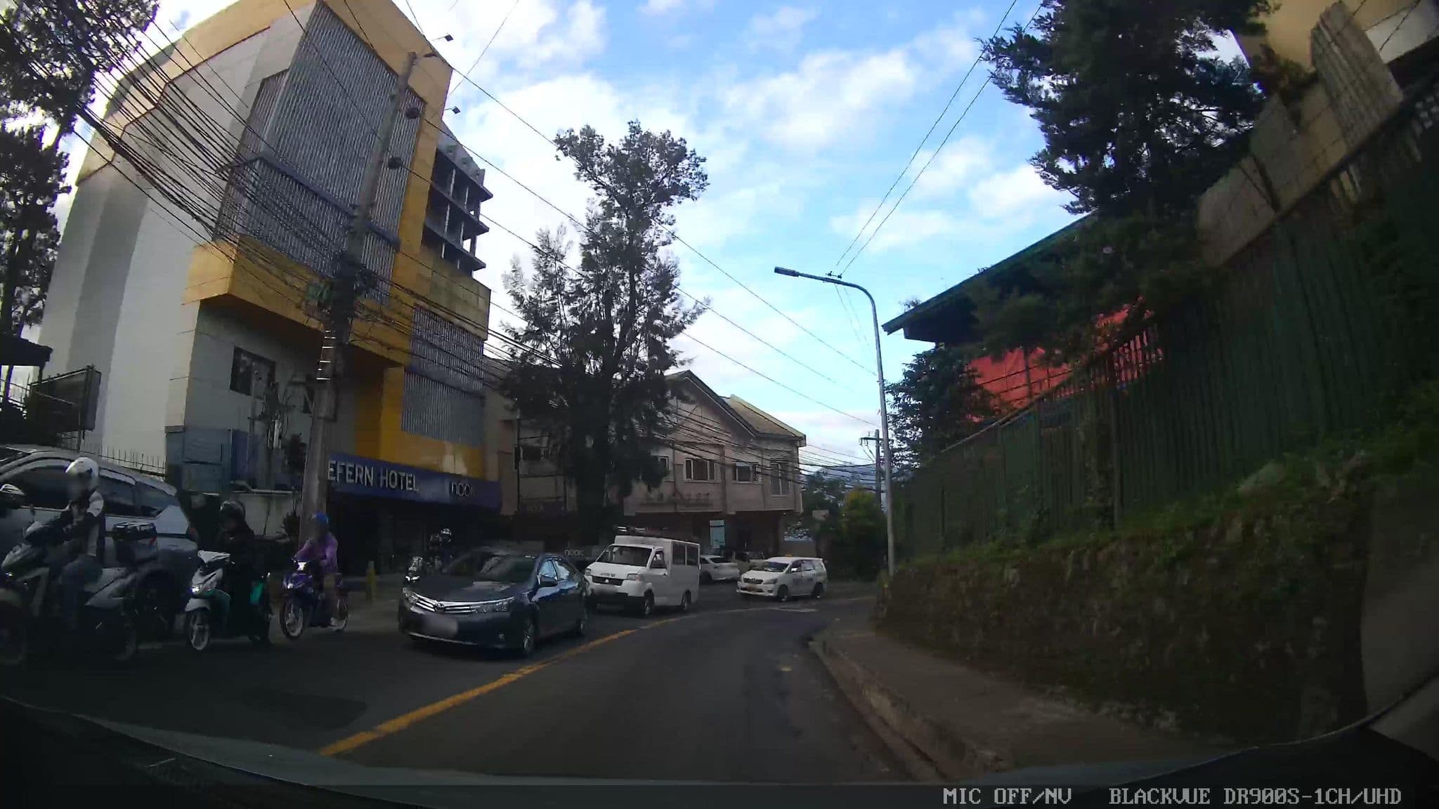 Street view near LeFern Hotel, Baguio