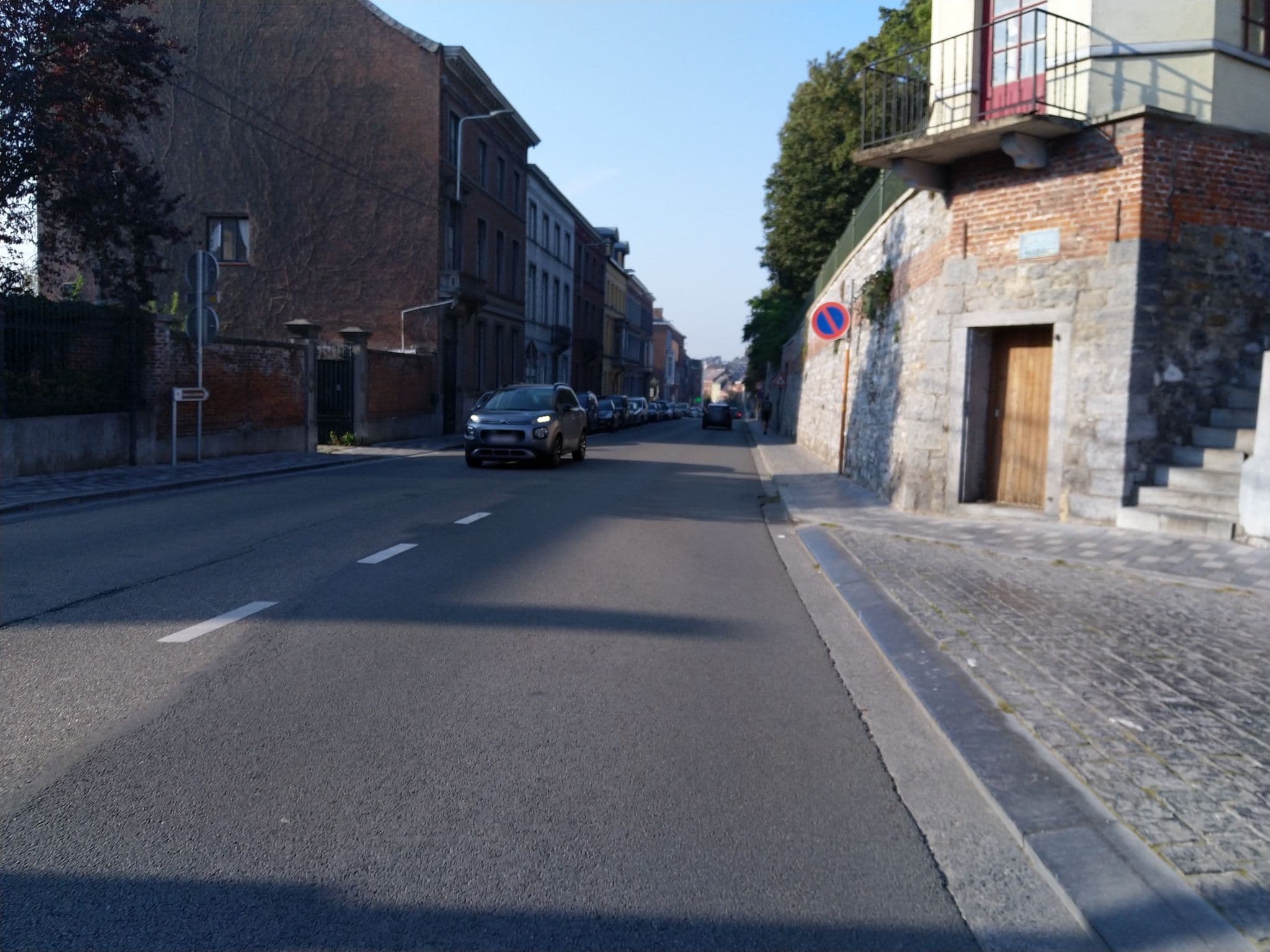 Street view near Les Greniers de Madelgaire, Soignies — © padididejurbise (CC BY-SA · Mapillary)
