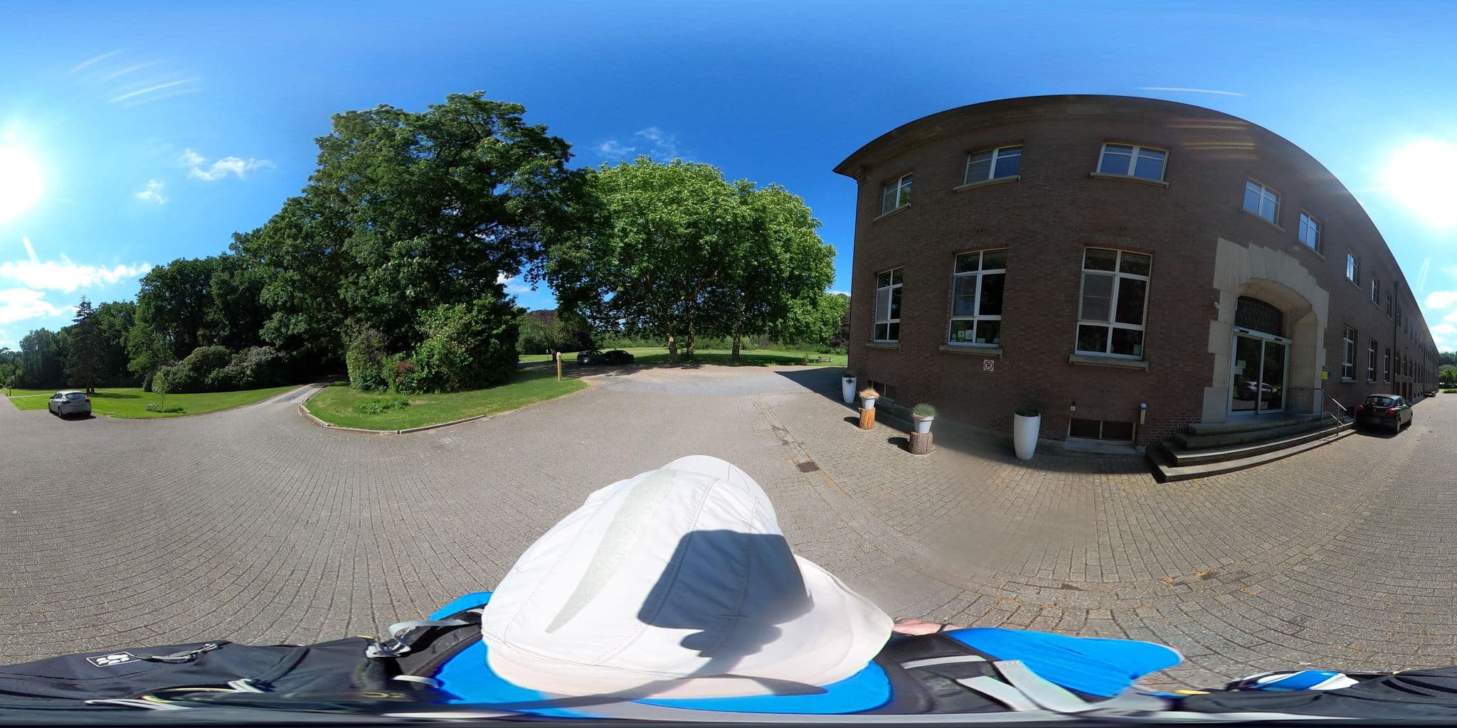 Street view near Domein Menas, Maria Aalter — © Eebie (CC BY-SA · Mapillary)