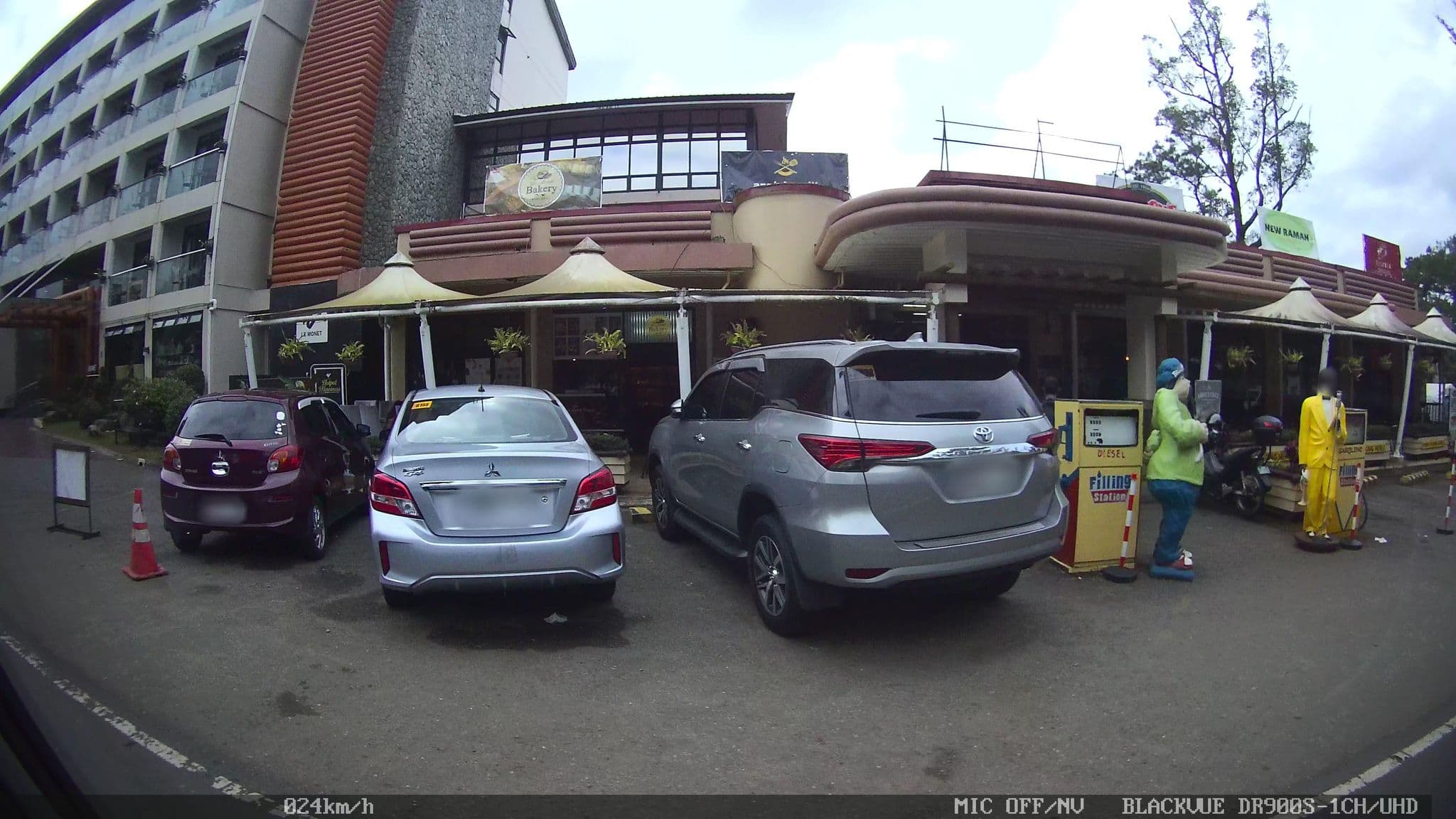 Street view near Le Monet Hotel, Baguio