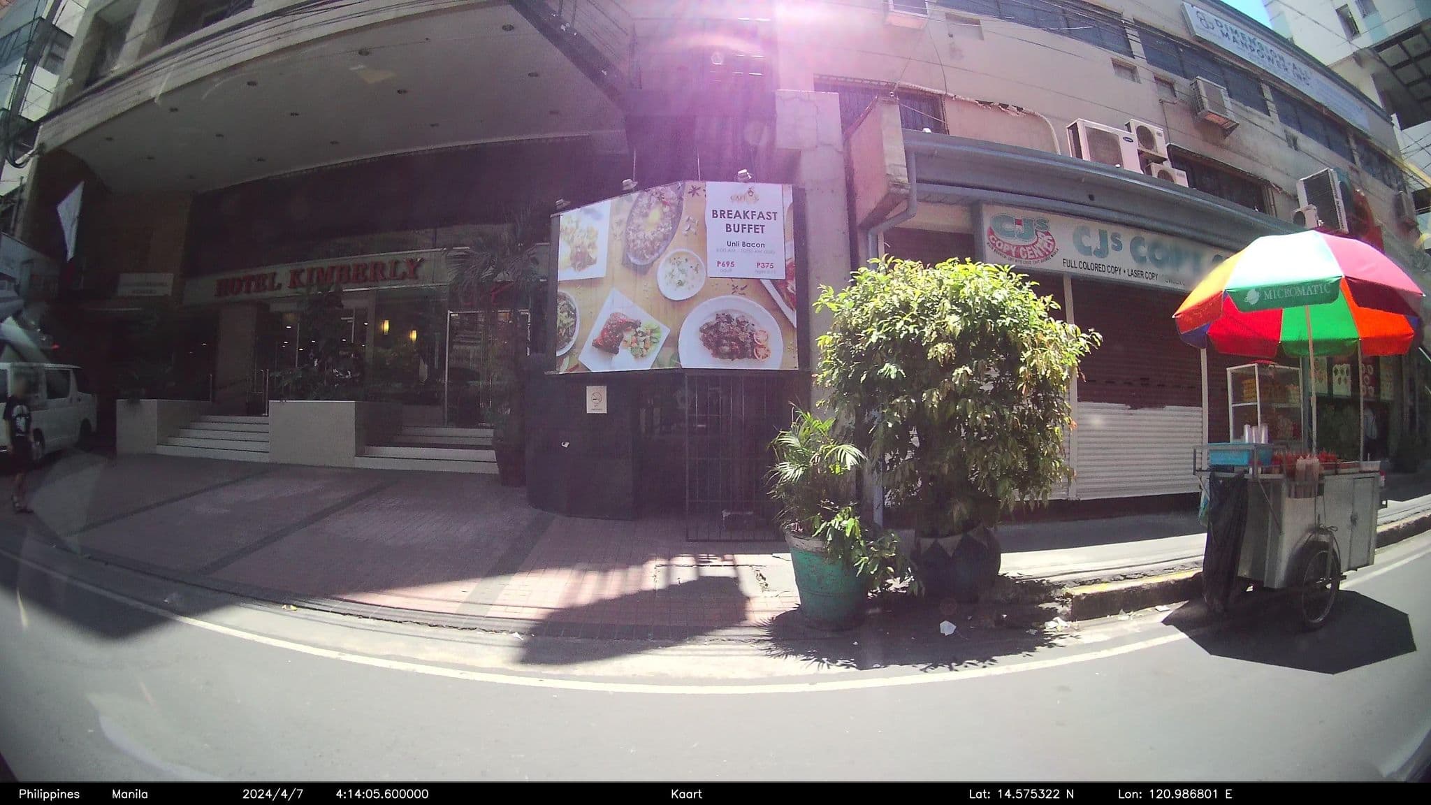 Street view near Hotel Kimberly, Paco — © kaart_4 (CC BY-SA · Mapillary)