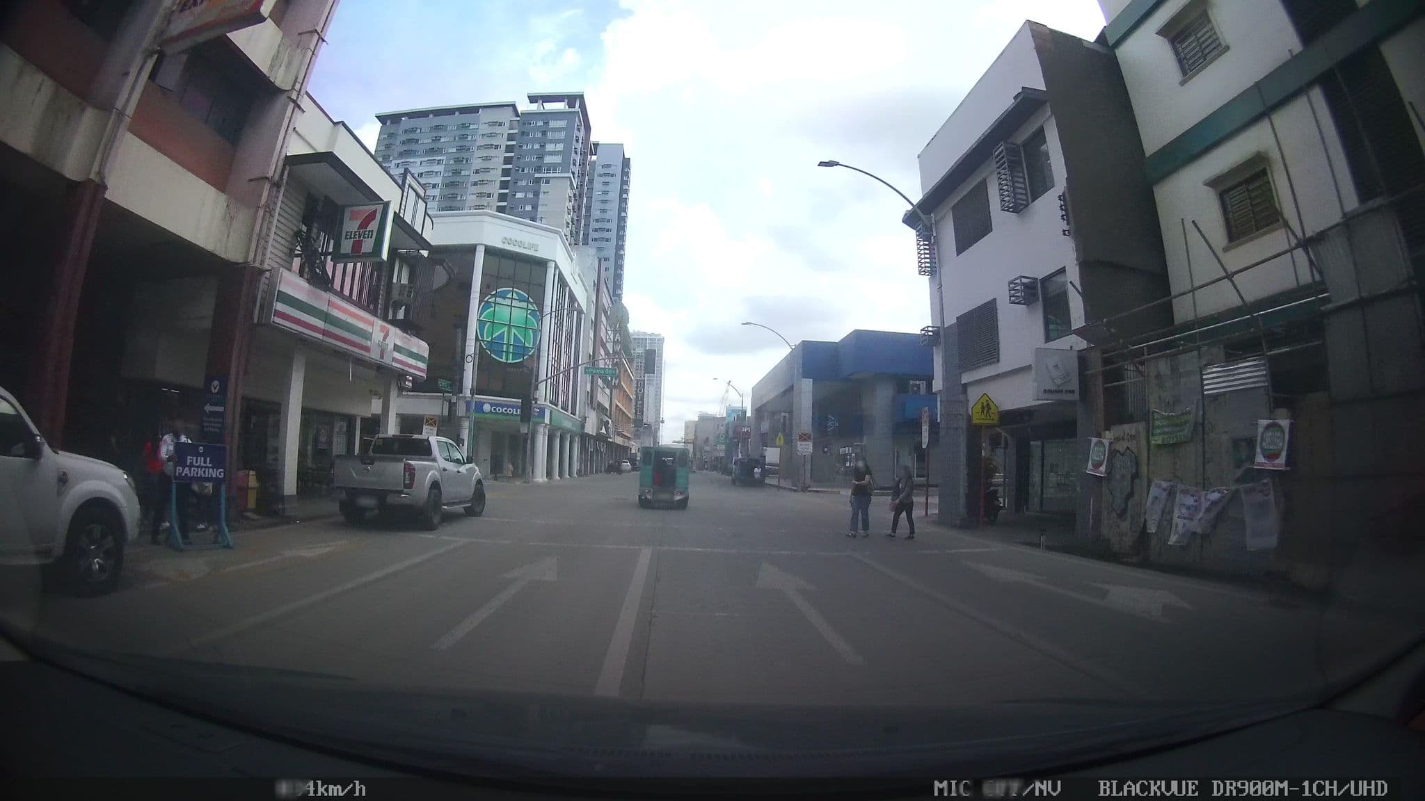 Street view near Central District Hotel, Davao