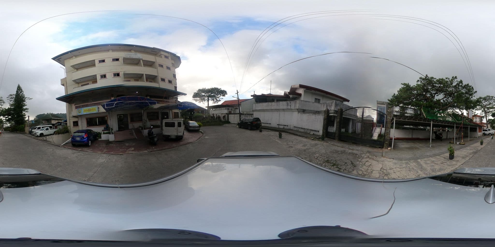 Street view near Baguio Overview Apartelle, Baguio