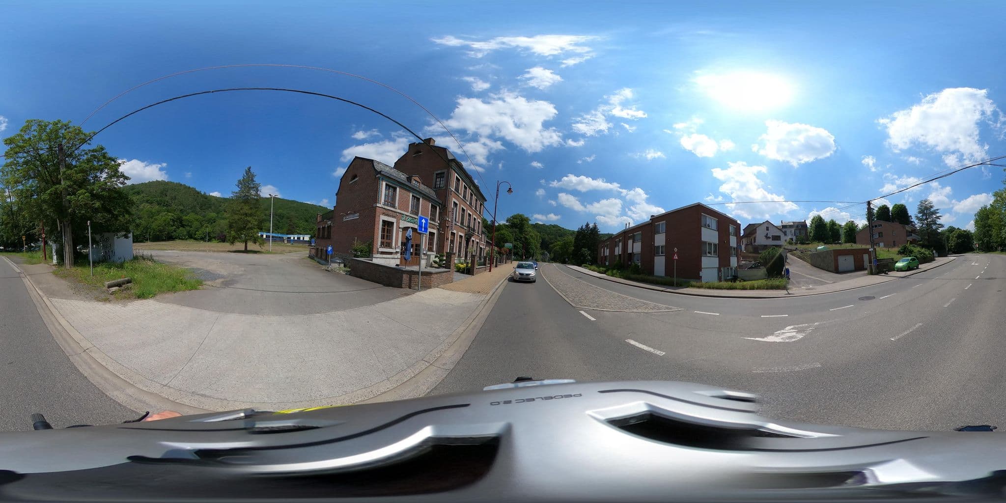Street view near Il Castellino, Chaudfontaine — © pierreserpe (CC BY-SA · Mapillary)