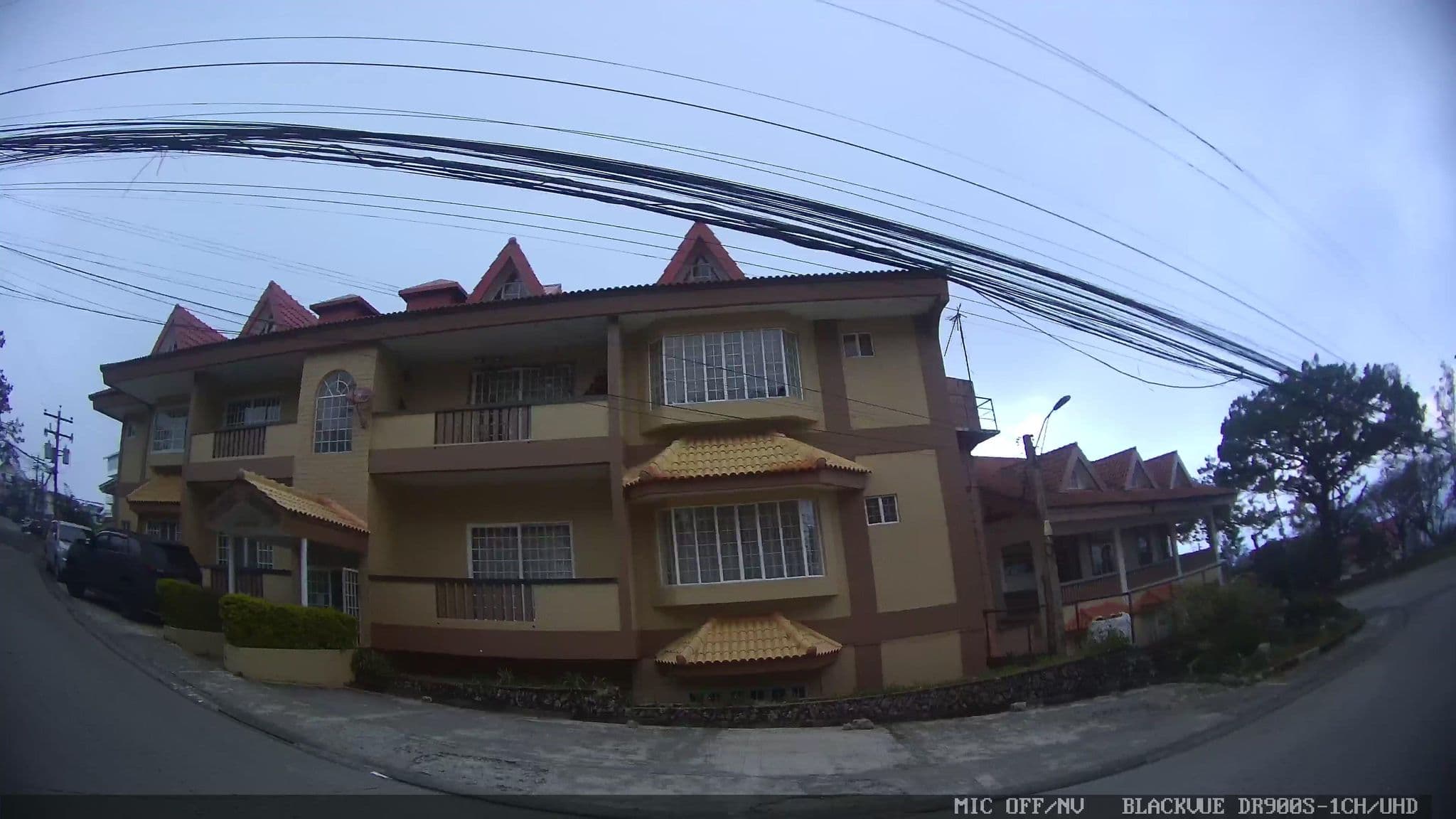 Street view near Gardenville Hotel, Baguio