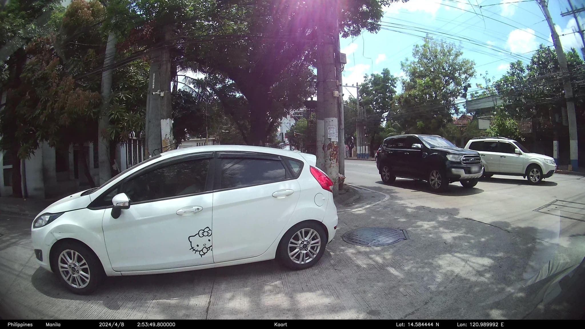 Street view near Pope Pius XII Catholic Center, Paco — © kaart_4 (CC BY-SA · Mapillary)