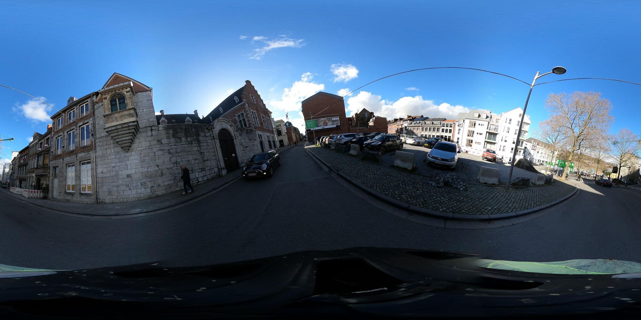 Street view near Van der Valk Sélys, Liège — © ledantec (CC BY-SA · Mapillary)