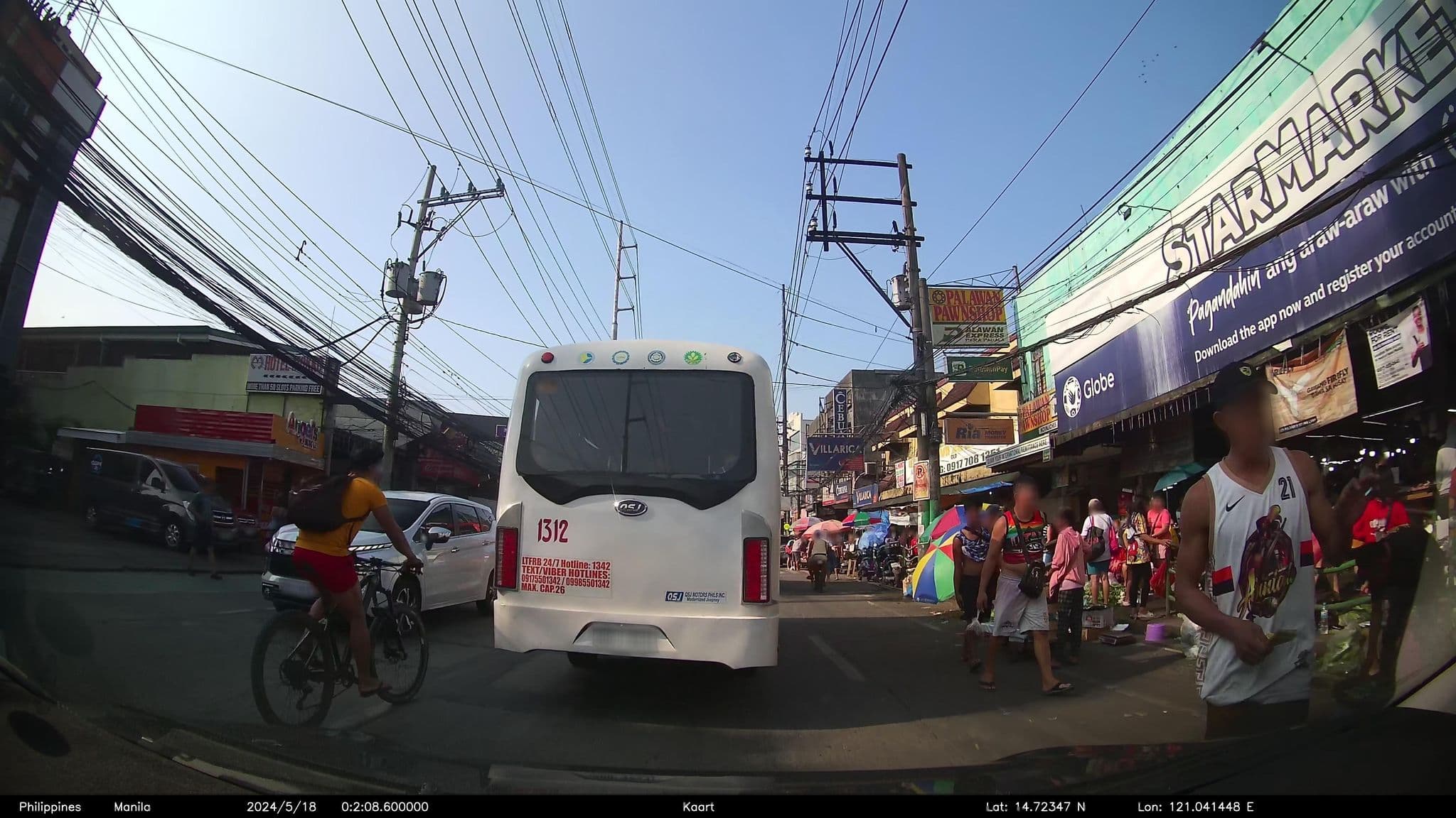 Street view near Hotel Mokko, Novaliches Proper — © kaartcam (CC BY-SA · Mapillary)