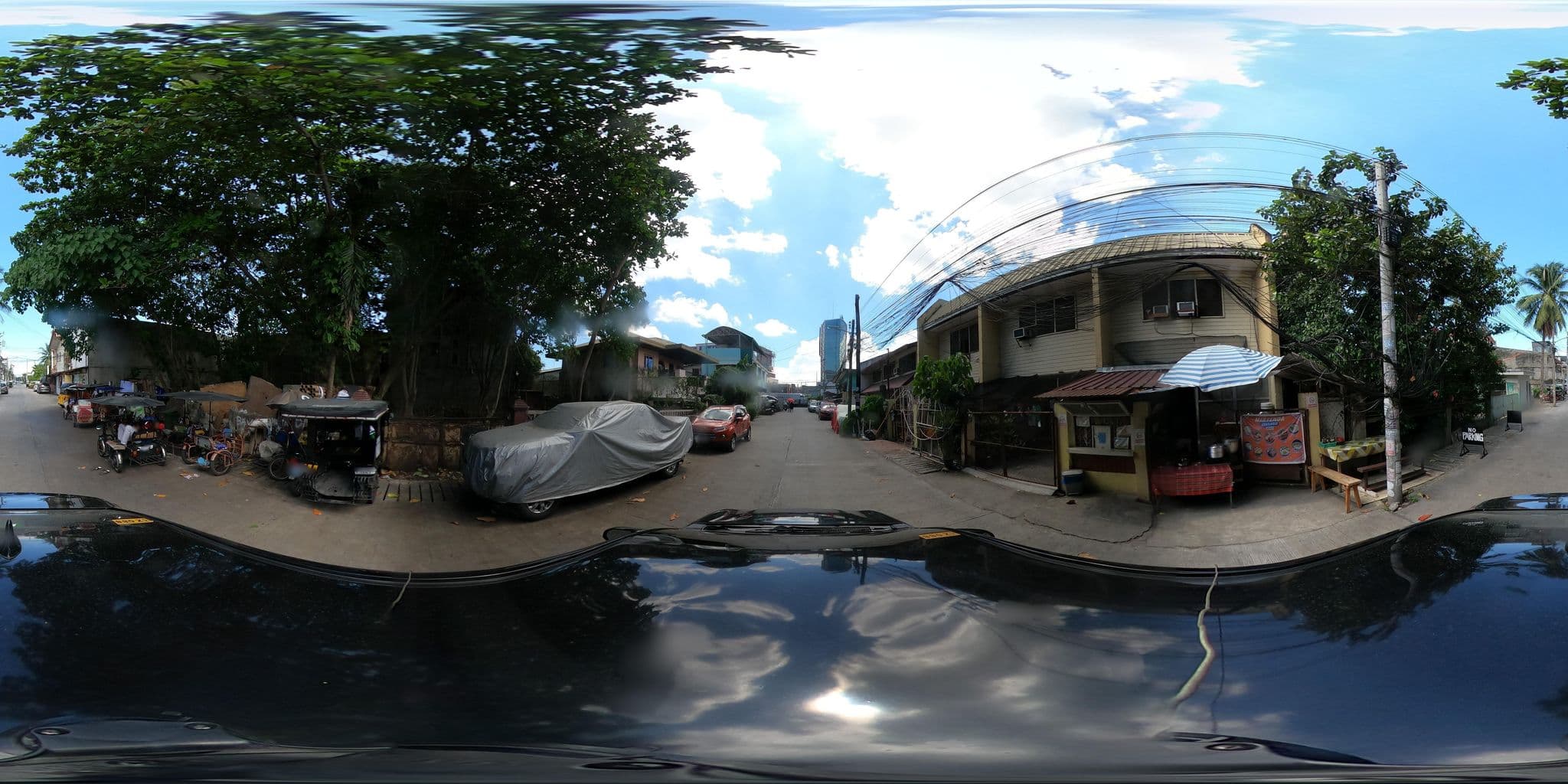 Street view near Jazzy James Country Hotel, Davao