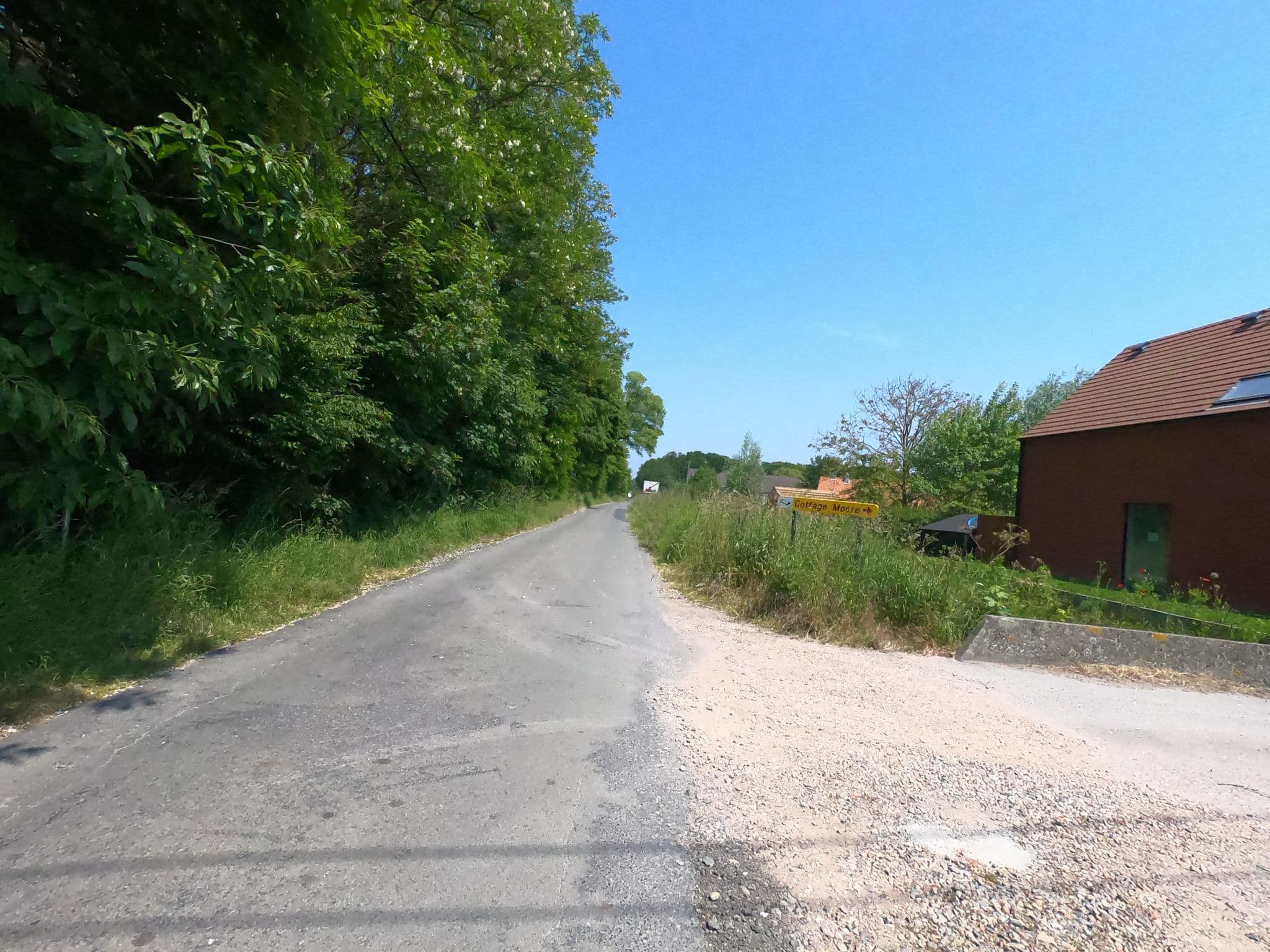 Street view near Cottage Moere Dijk, Moere — © jakka (CC BY-SA · Mapillary)