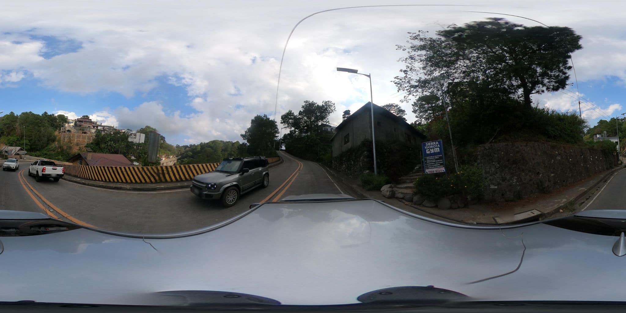 Street view near Cabin Woods Guesthouse, Baguio