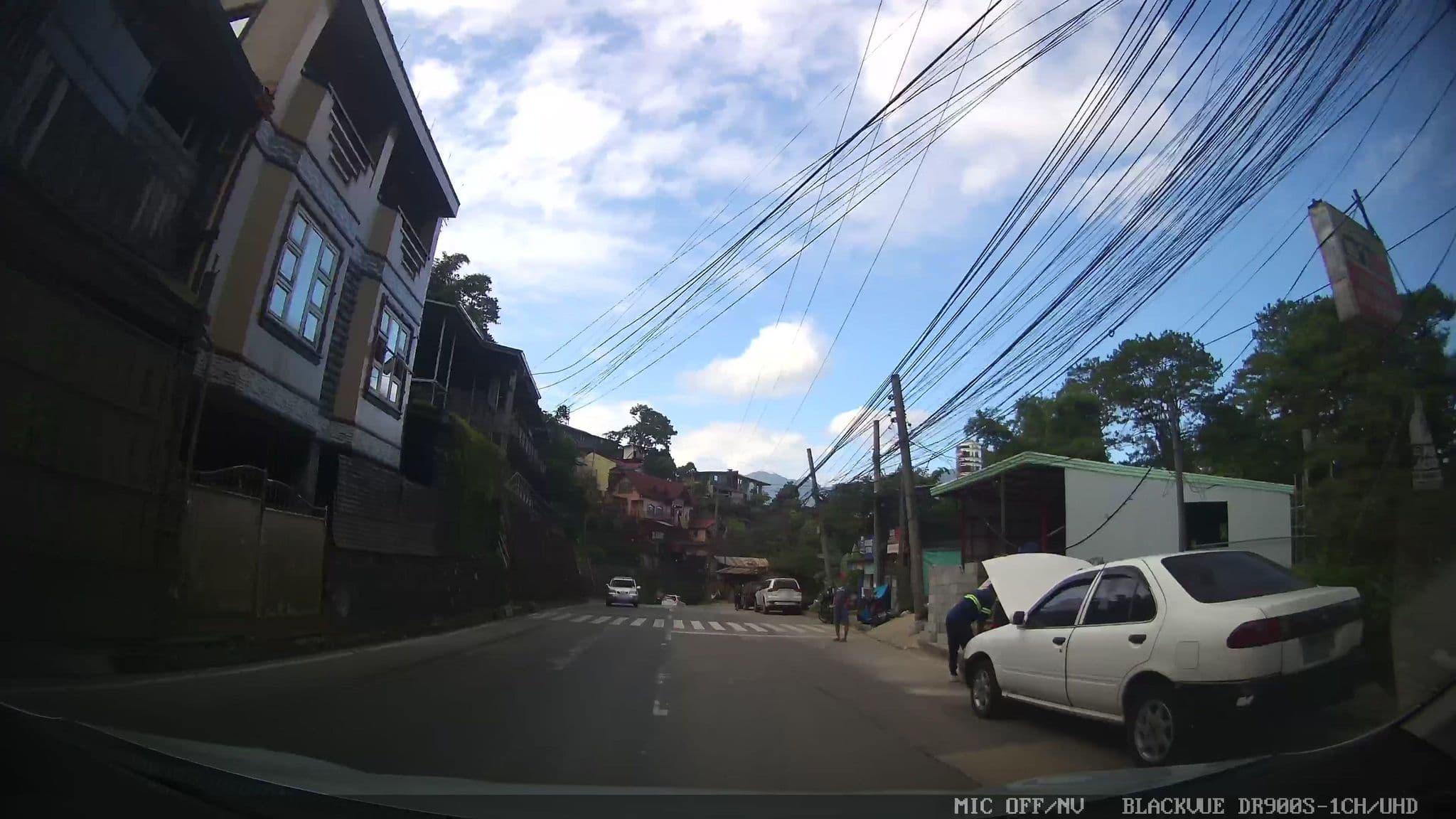Street view near Ventanas, Baguio