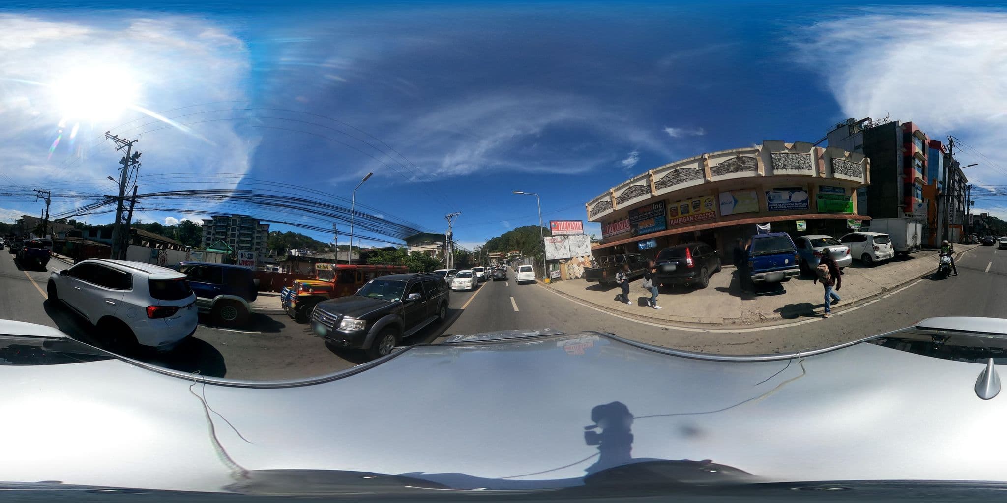 Street view near Soleo Inn, Baguio