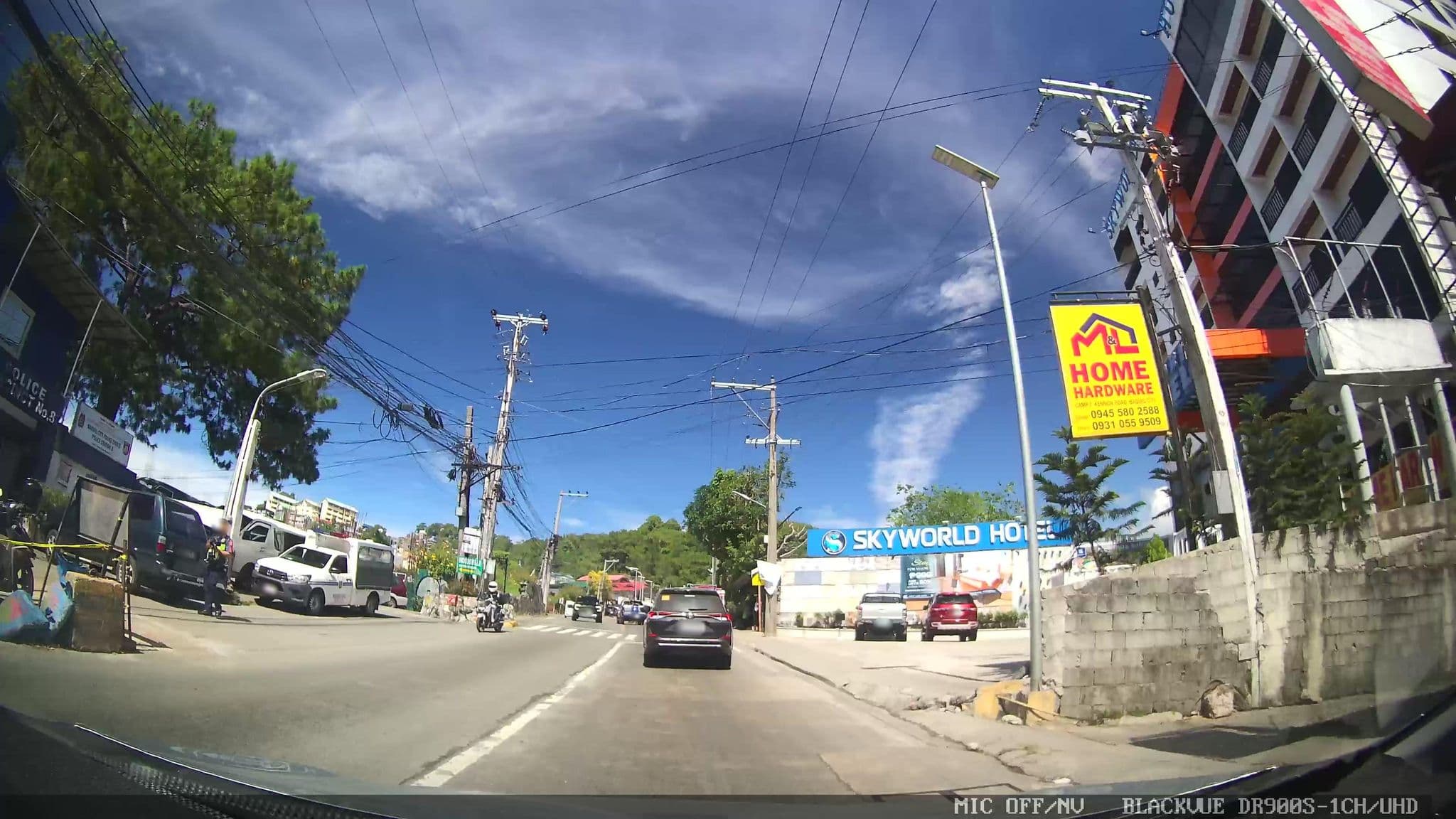 Street view near Skyworld Hotel, Baguio