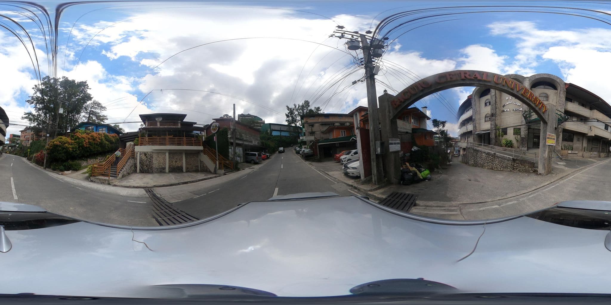 Street view near Old Orangewood Bed and Breakfast, Baguio