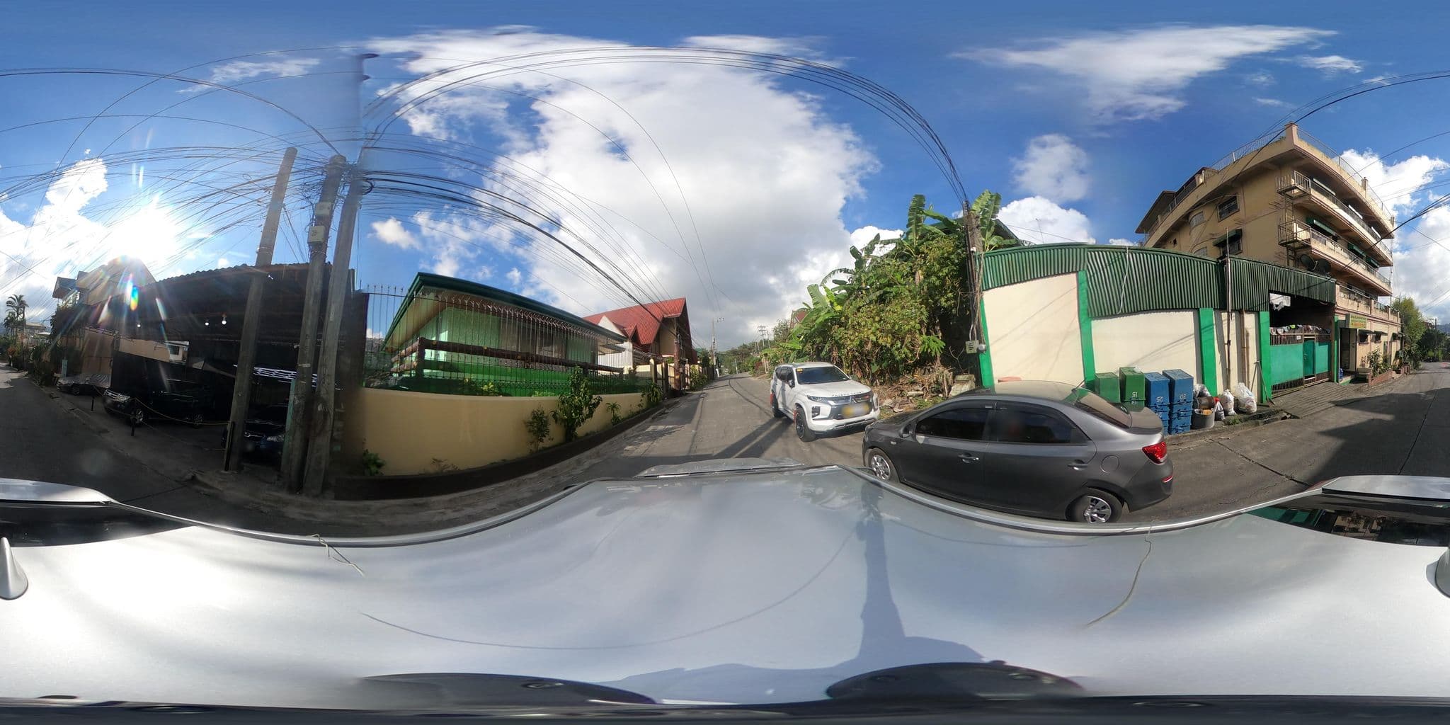 Street view near Boss Allan Apartments and Transients, Baguio