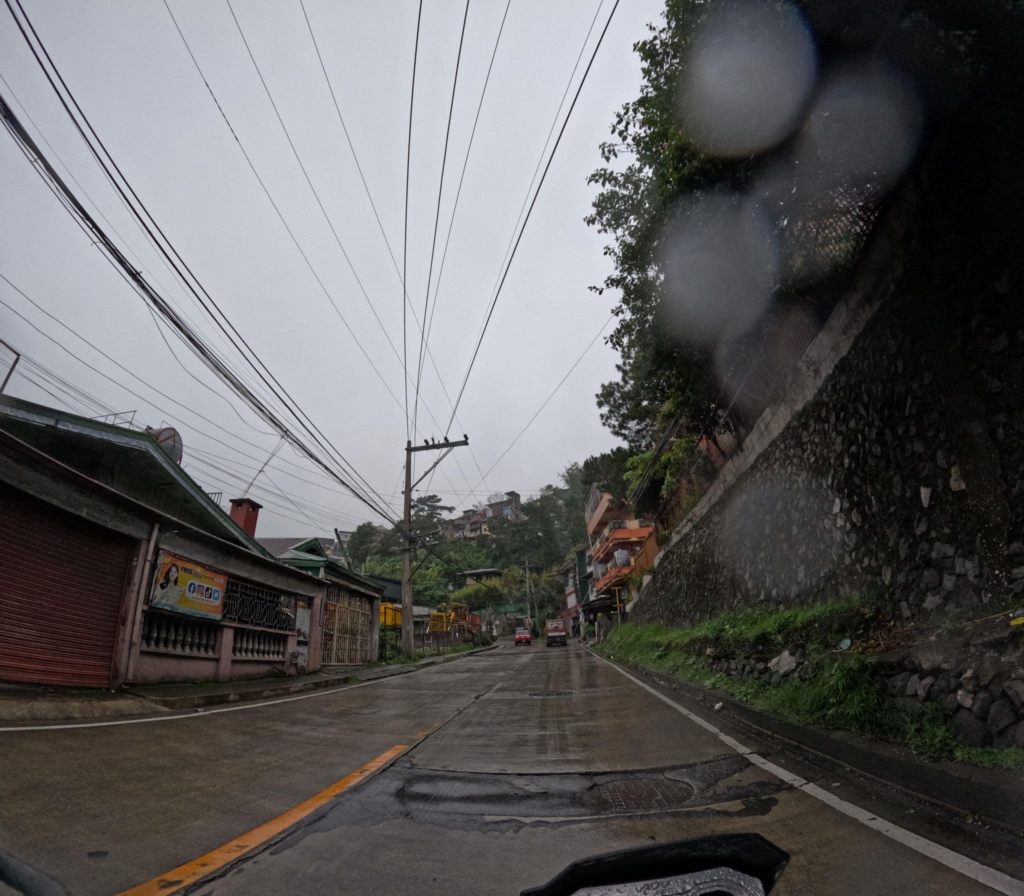 Street view near Pines City Pension Inn, Baguio