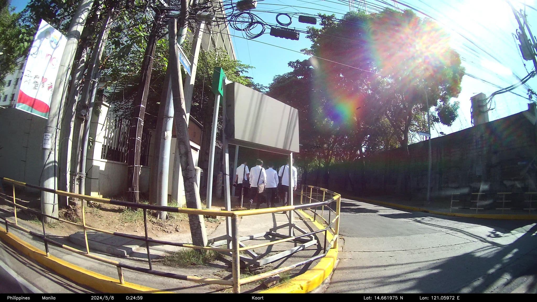Street view near New Era Men's Dorm 11, Quezon City — © kaartcam (CC BY-SA · Mapillary)