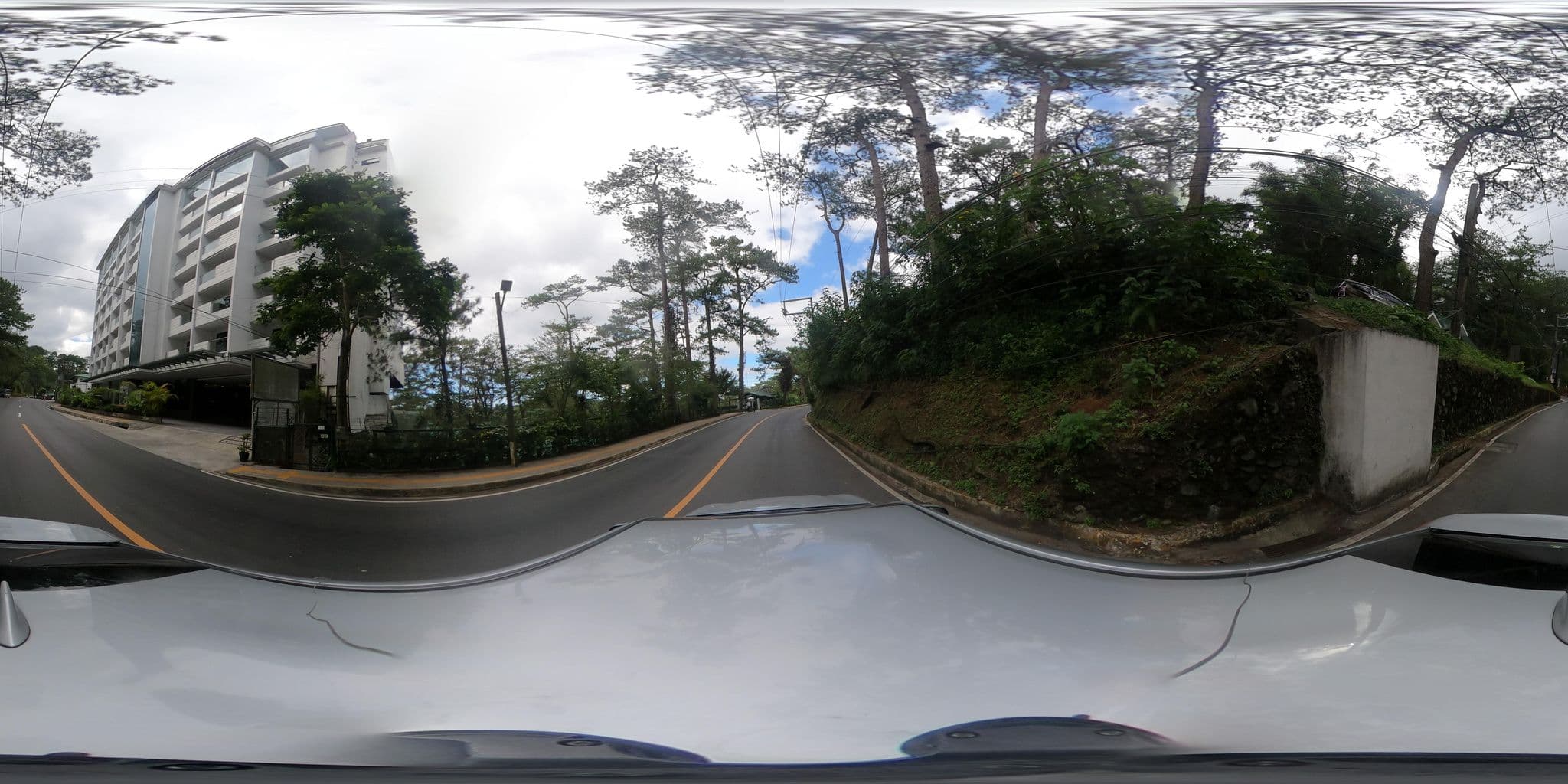 Street view near The Plaza Lodge, Baguio
