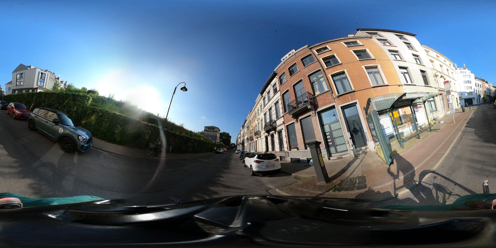 Street view near Beau Site Hotel, Ixelles — © RaphaelPasLoin (CC BY-SA · Mapillary)