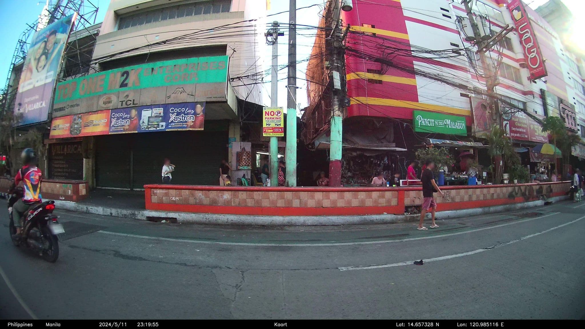 Street view near Hotel Sogo, Bagong Barrio — © kaartcam (CC BY-SA · Mapillary)