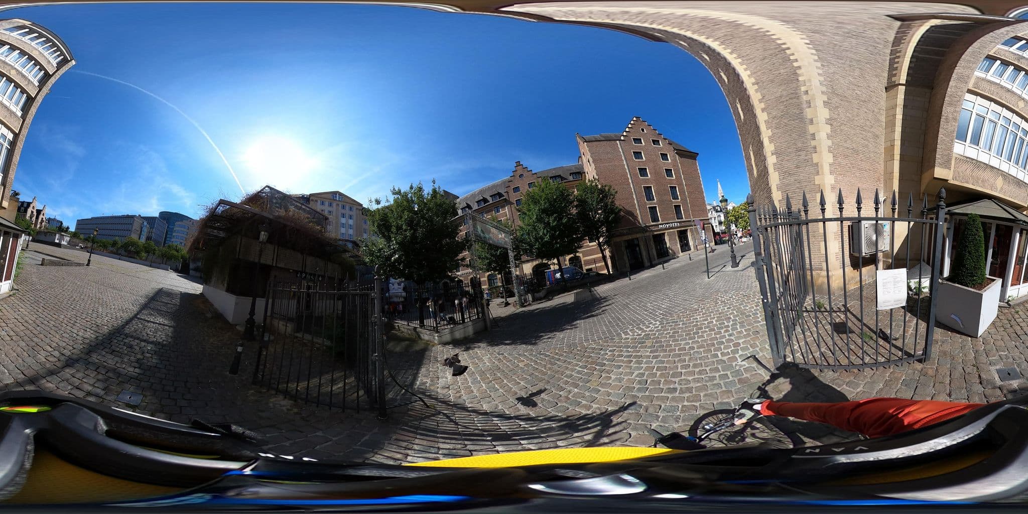 Street view near NH Brussels Carrefour de l'Europe, Brussels — © Stefdegreef (CC BY-SA · Mapillary)