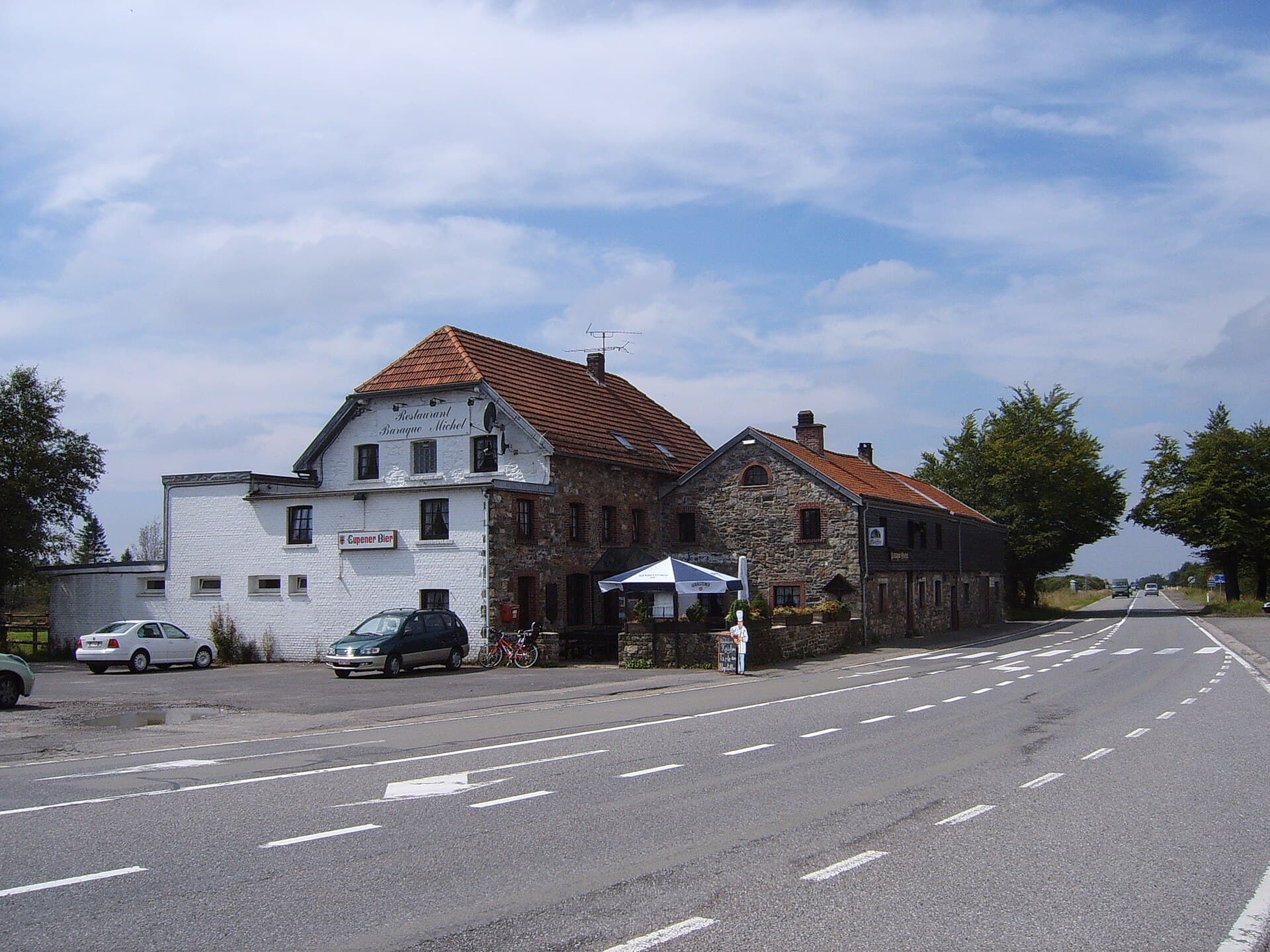 La Baraque Michel (via Wikimedia Commons, Public domain)