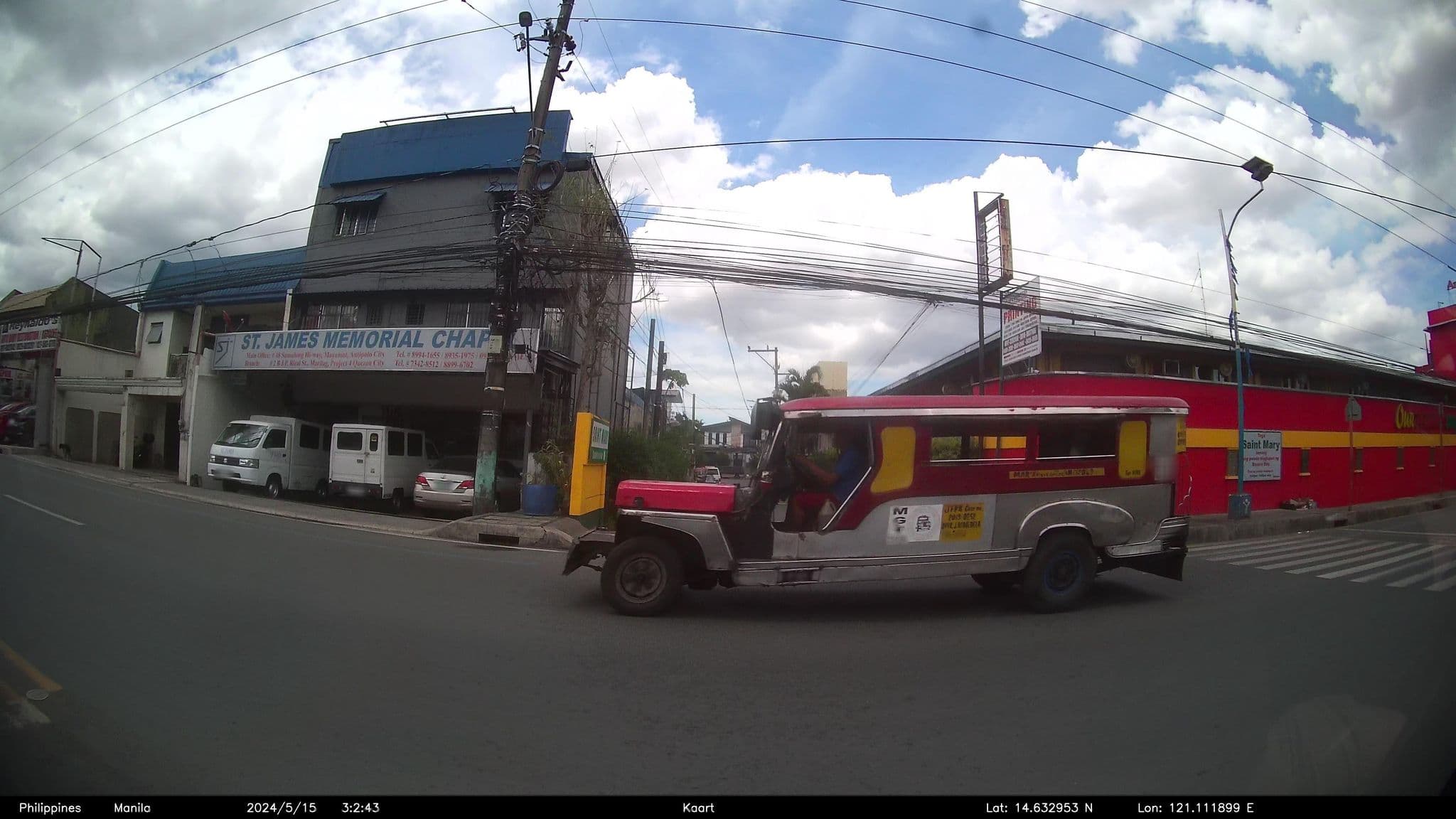 Street view near Aramis Lodge, Antipolo — © kaartcam (CC BY-SA · Mapillary)