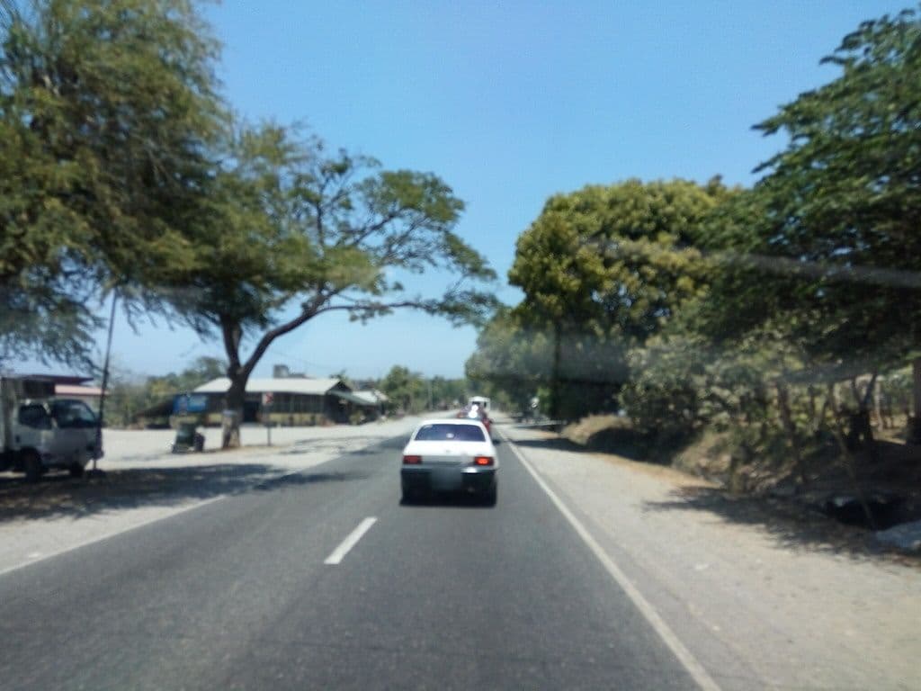 Street view near Redluck Hotel & Shop, Damortis — © asdfasdf0987 (CC BY-SA · Mapillary)