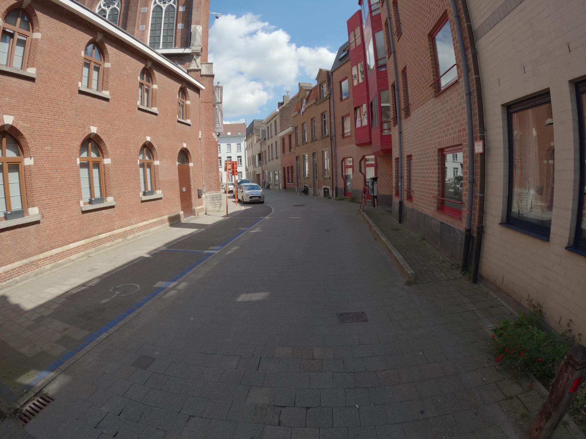 Street view near Martin's Patershof, Mechelen — © koninklijke (CC BY-SA · Mapillary)