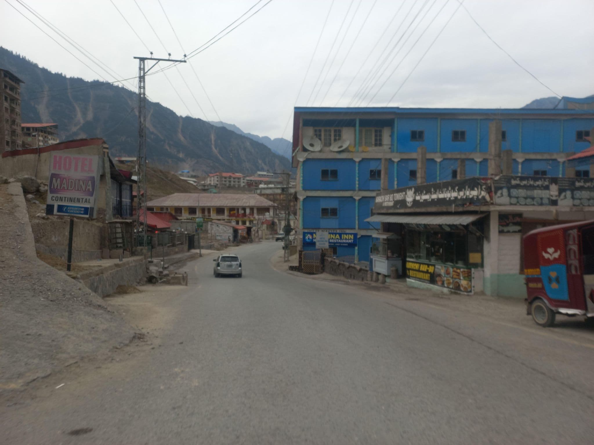 Street view near Hotel Mid Hills, Thal — © Sudais_UP (CC BY-SA · Mapillary)