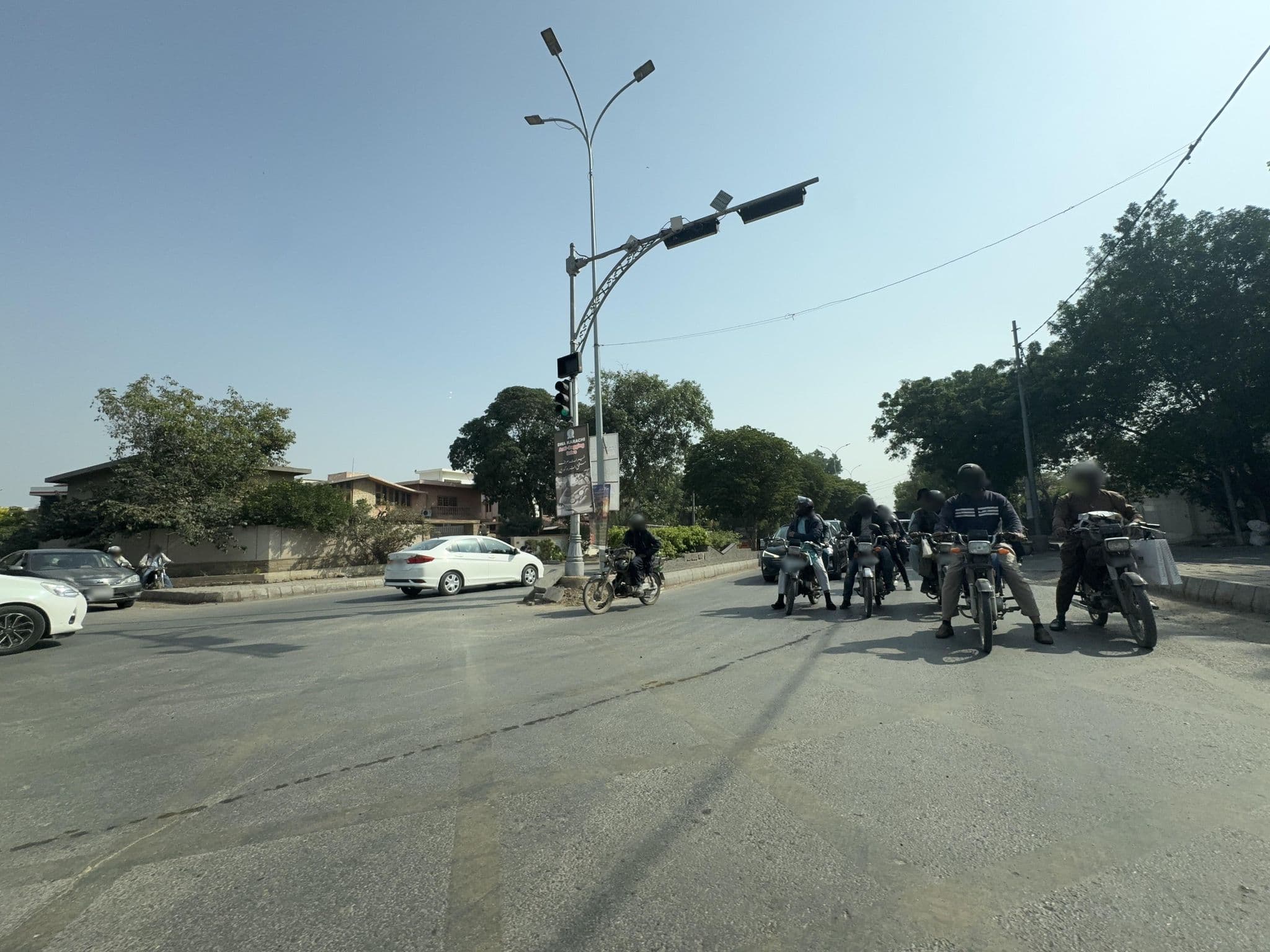 Street view near 78 Khayaban e Hafiz, Pakistan Employees Cooperative Housing Society