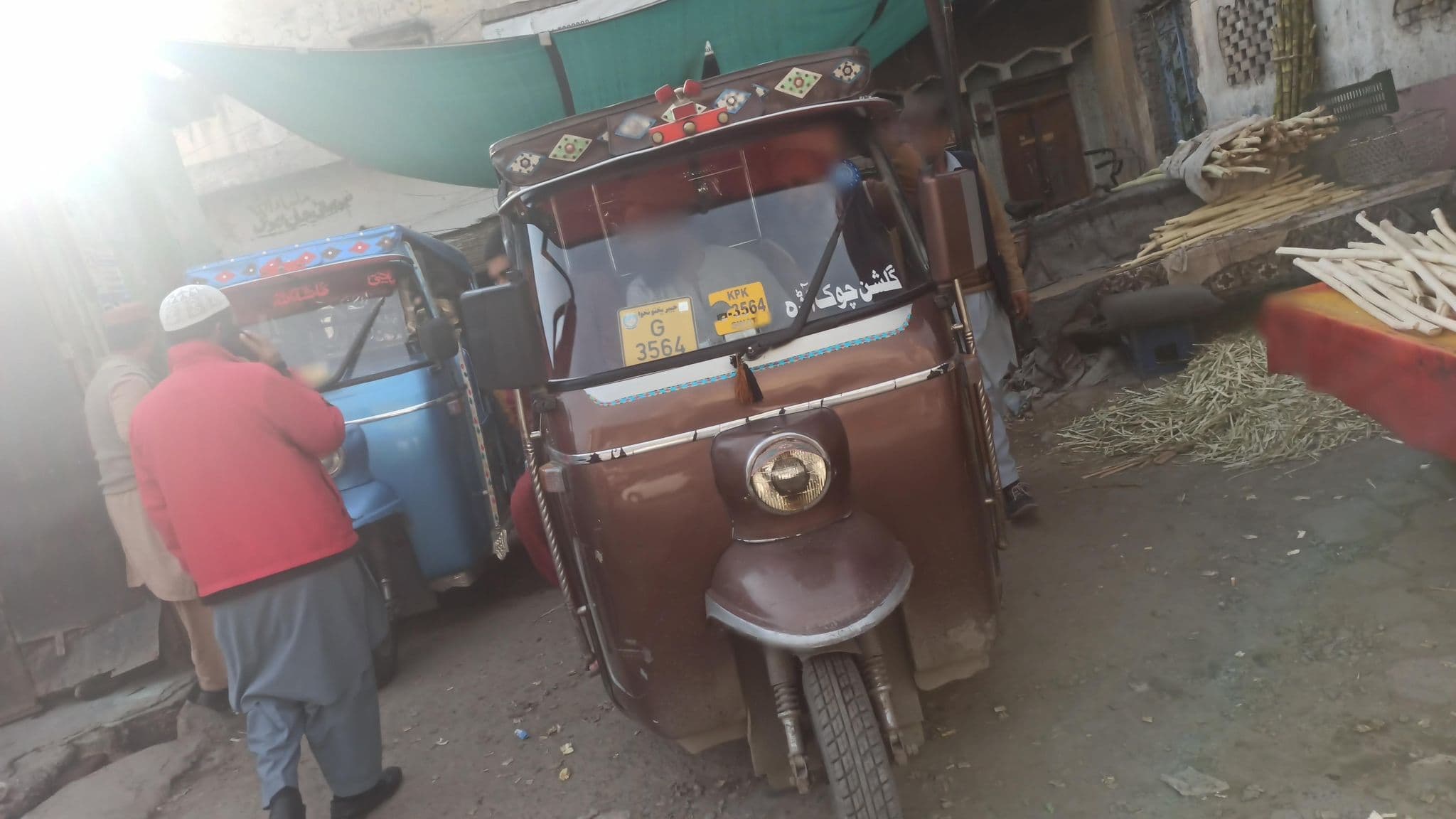 Street view near Udiyana Hotel, Mingora — © RobinGoix (CC BY-SA · Mapillary)
