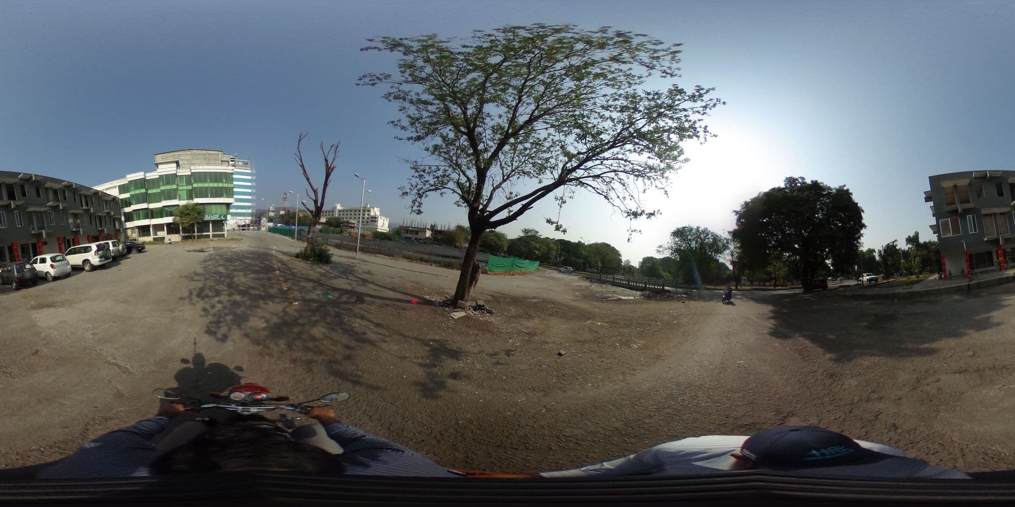 Street view near Fortalice Jinnah, Islamabad