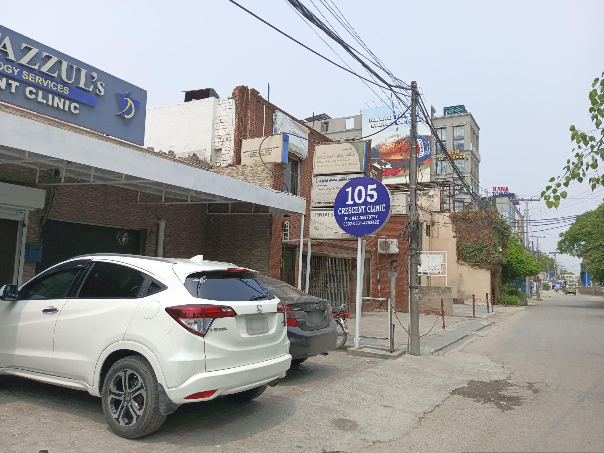 Street view near Safari Hotel Jail Road, Lahore — © usmangujjar_8 (CC BY-SA · Mapillary)