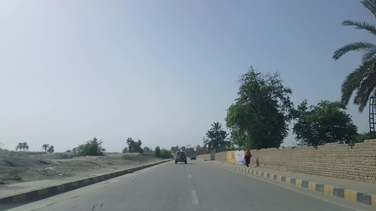 Street view near Shahbaz Hostel, Sukkur — © roadroid (CC BY-SA · Mapillary)