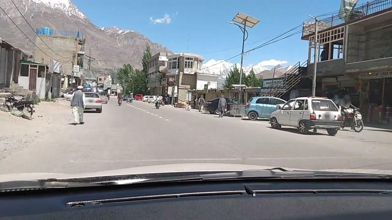 Street view near PCG Hotel, Karimabad — © roadroid (CC BY-SA · Mapillary)