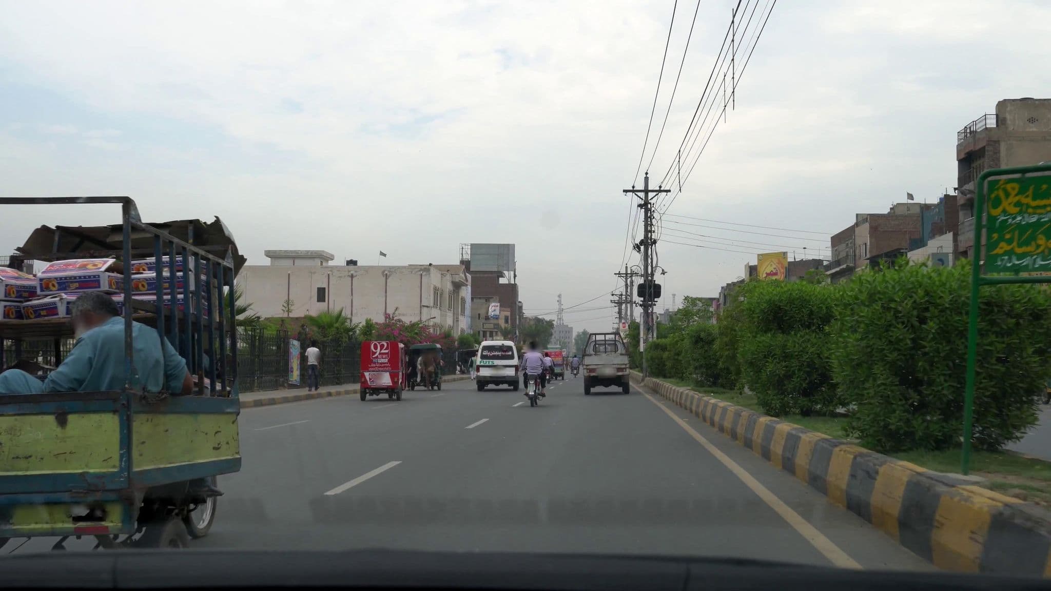 Street view near Prime Hotel, Faisalabad — © cut (CC BY-SA · Mapillary)