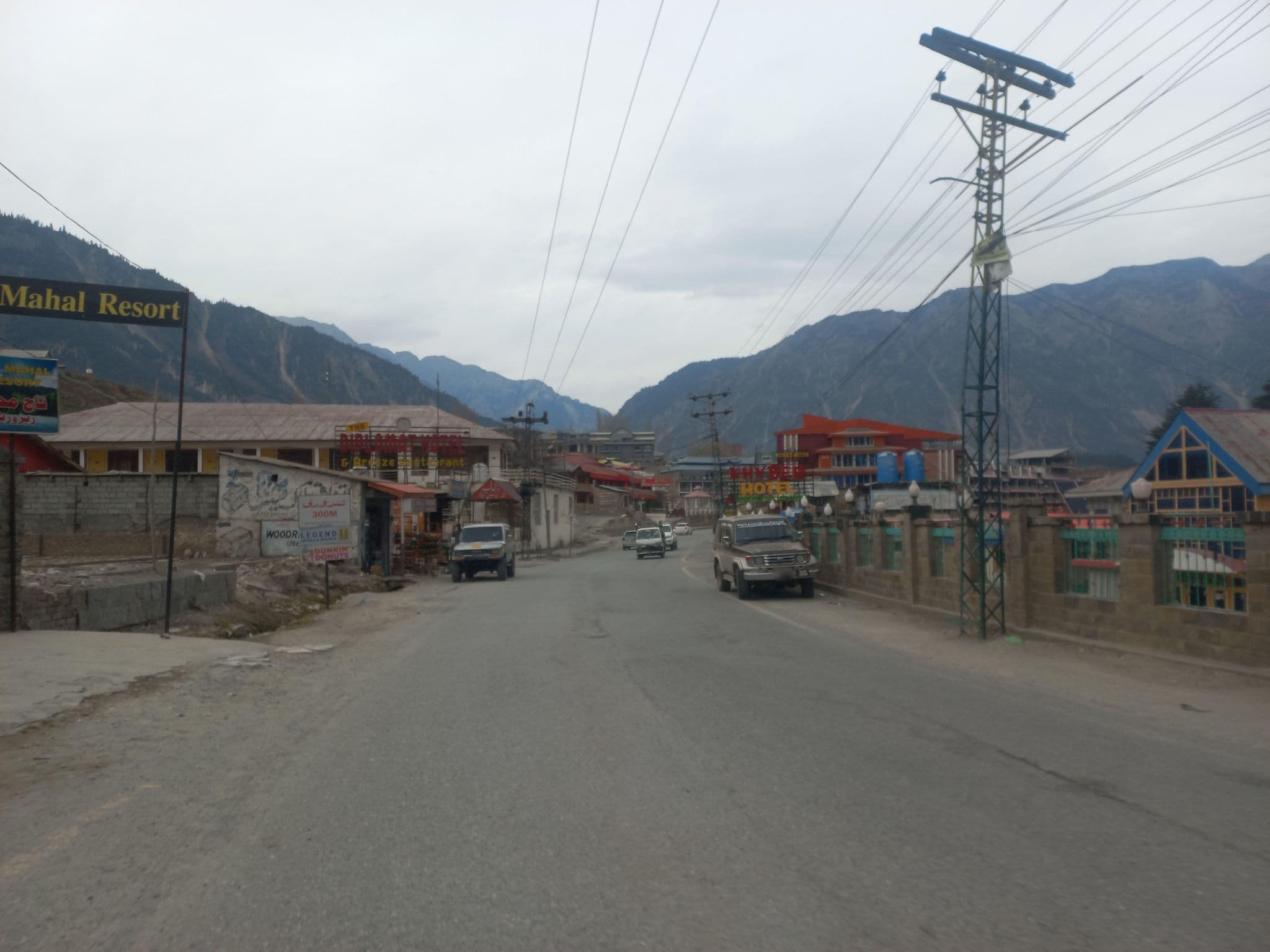 Street view near Hotel Diamond Hills, Thal — © Sudais_UP (CC BY-SA · Mapillary)