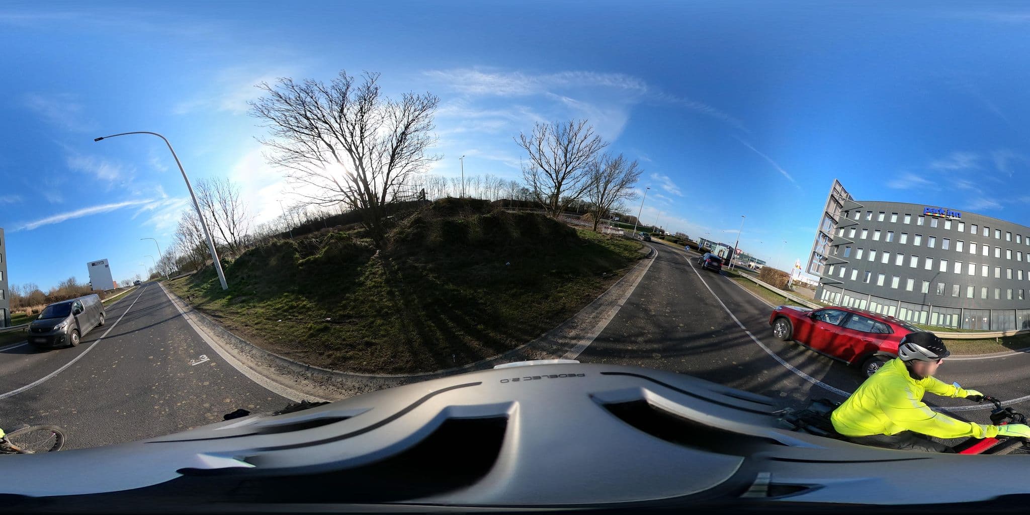 Street view near AR.14 - Park Inn Liège airport, Hollogne-aux-Pierres — © pierreserpe (CC BY-SA · Mapillary)