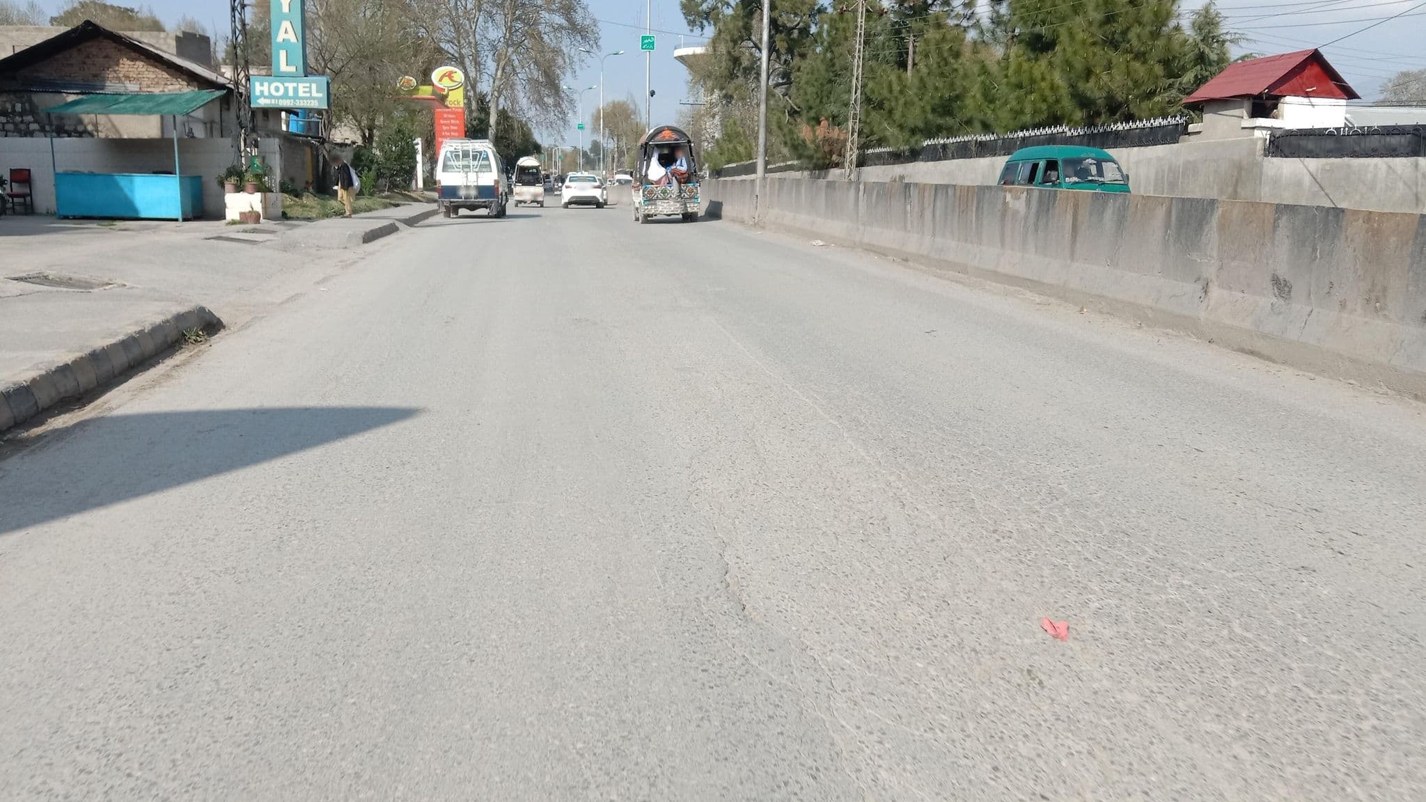 Street view near Royal Hotel, Abbottabad — © RobinGoix (CC BY-SA · Mapillary)