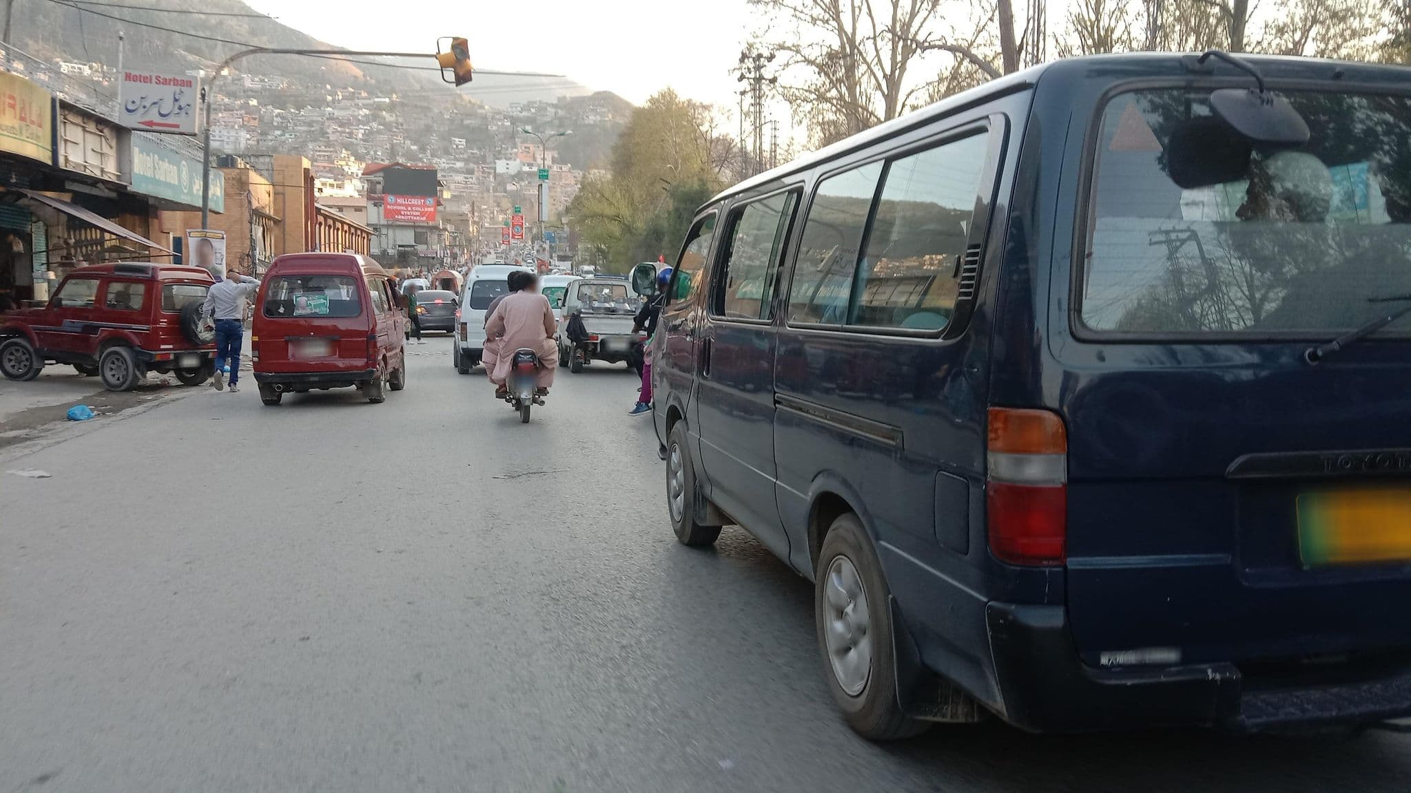 Street view near Sarban Hotel, Abbottabad — © RobinGoix (CC BY-SA · Mapillary)