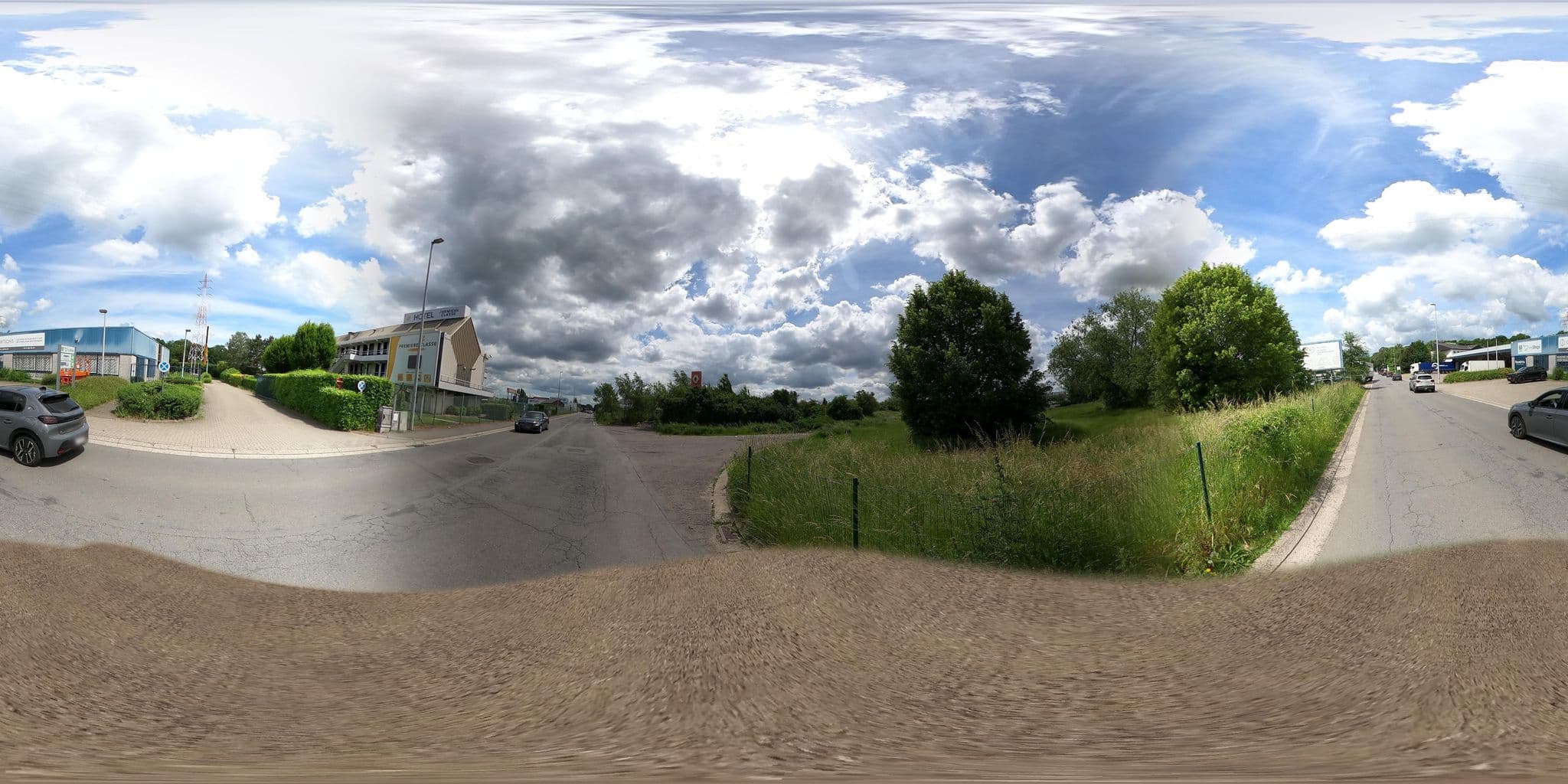 Street view near Première Classe Liege, Rocourt — © Eebie (CC BY-SA · Mapillary)