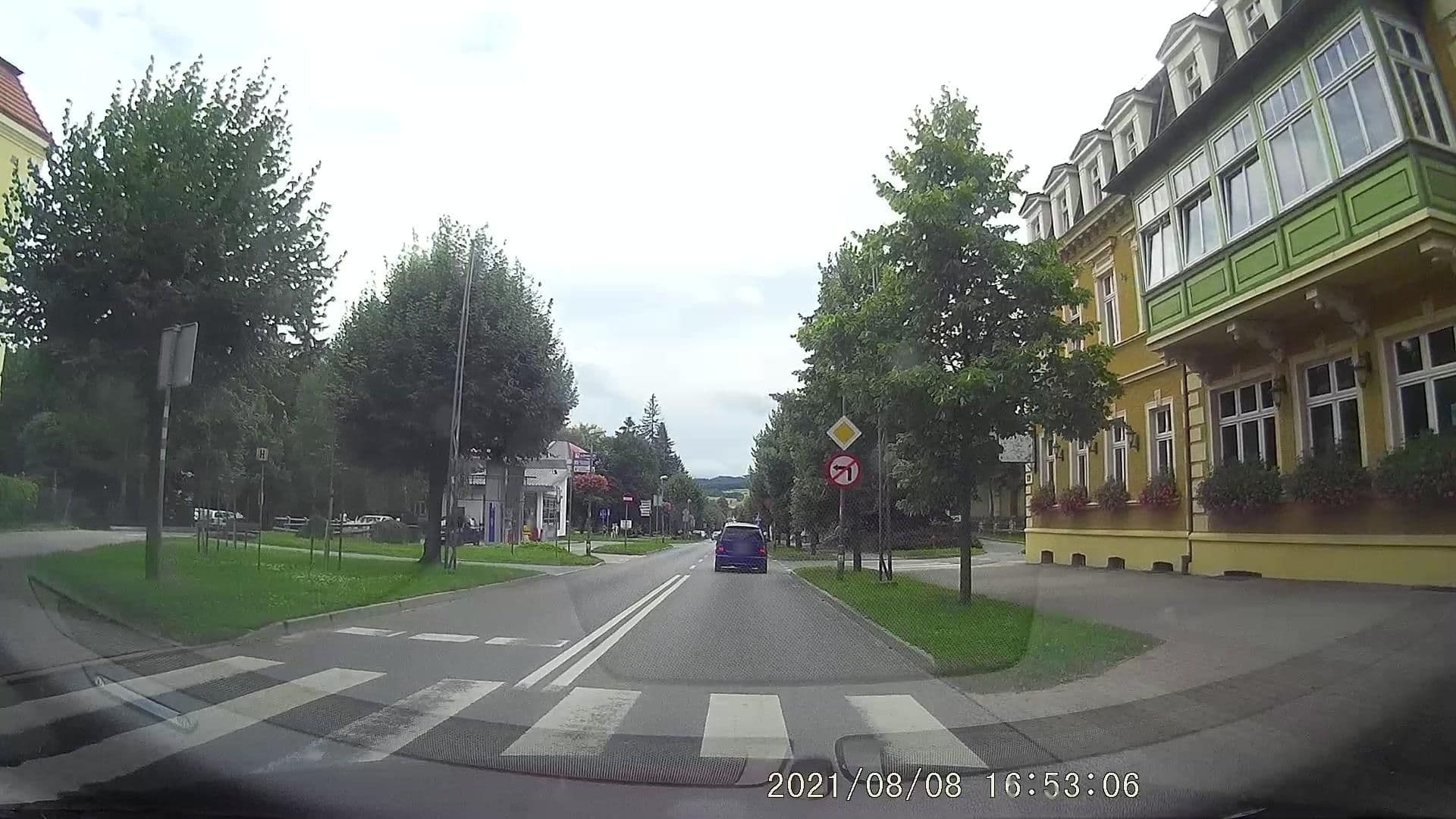 Street view near Willa Antica, Kudowa-Zdrój — © dasza (CC BY-SA · Mapillary)