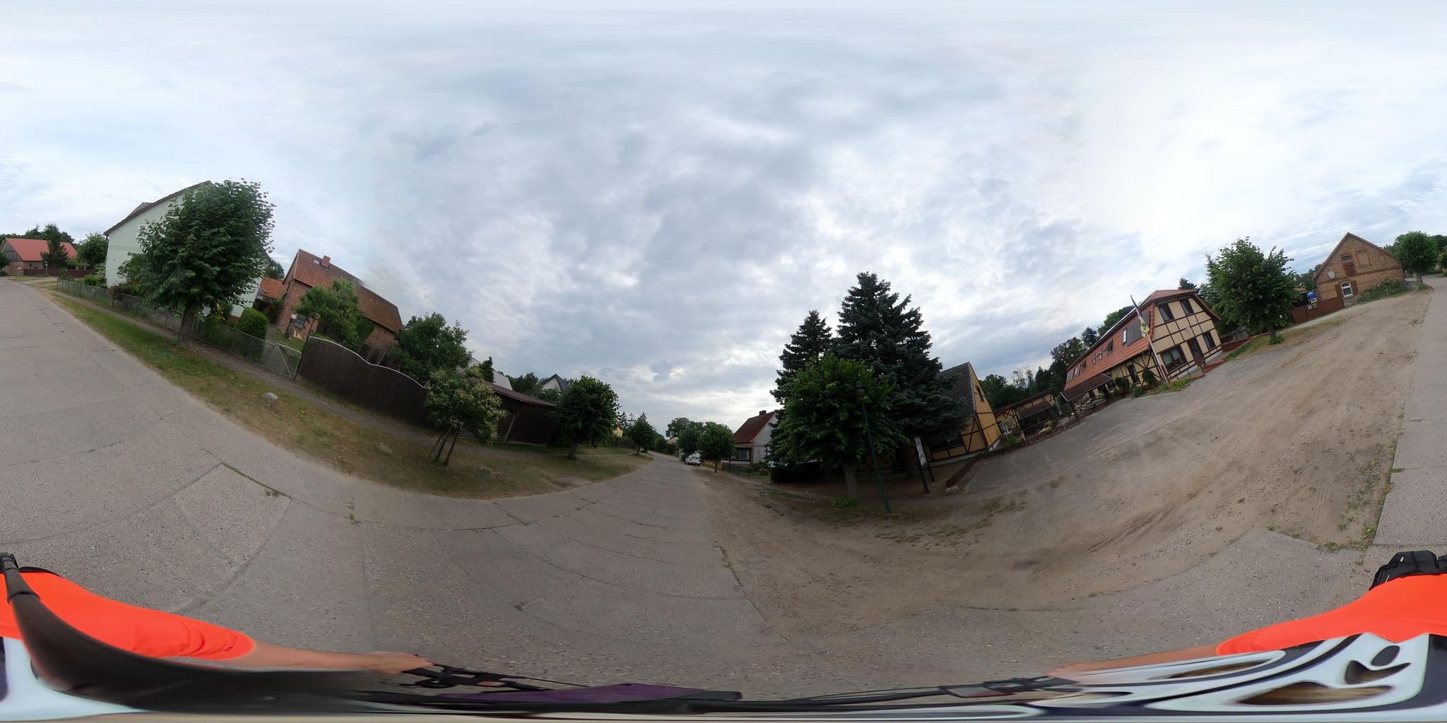Street view near Landgasthof Orchidee, Nowe Warpno — © Ameba (CC BY-SA · Mapillary)