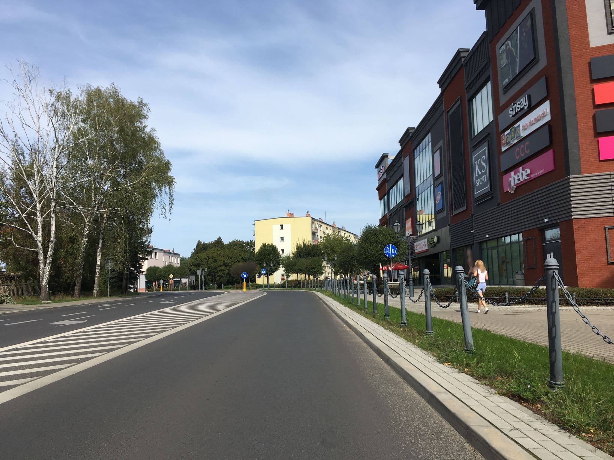 Street view near PTTK Dom Turysty, Gubin — © carlheinz (CC BY-SA · Mapillary)