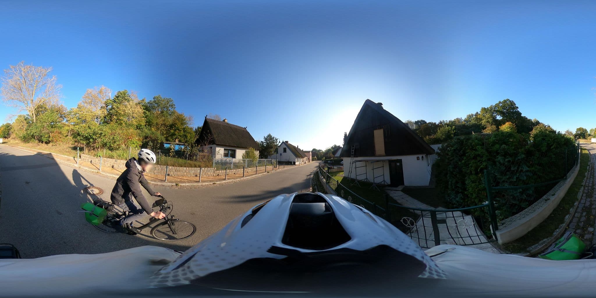 Street view near Ferienhaus „Uns lütt‘ krup unner“, Świnoujście — © Mobilitaetswerk (CC BY-SA · Mapillary)