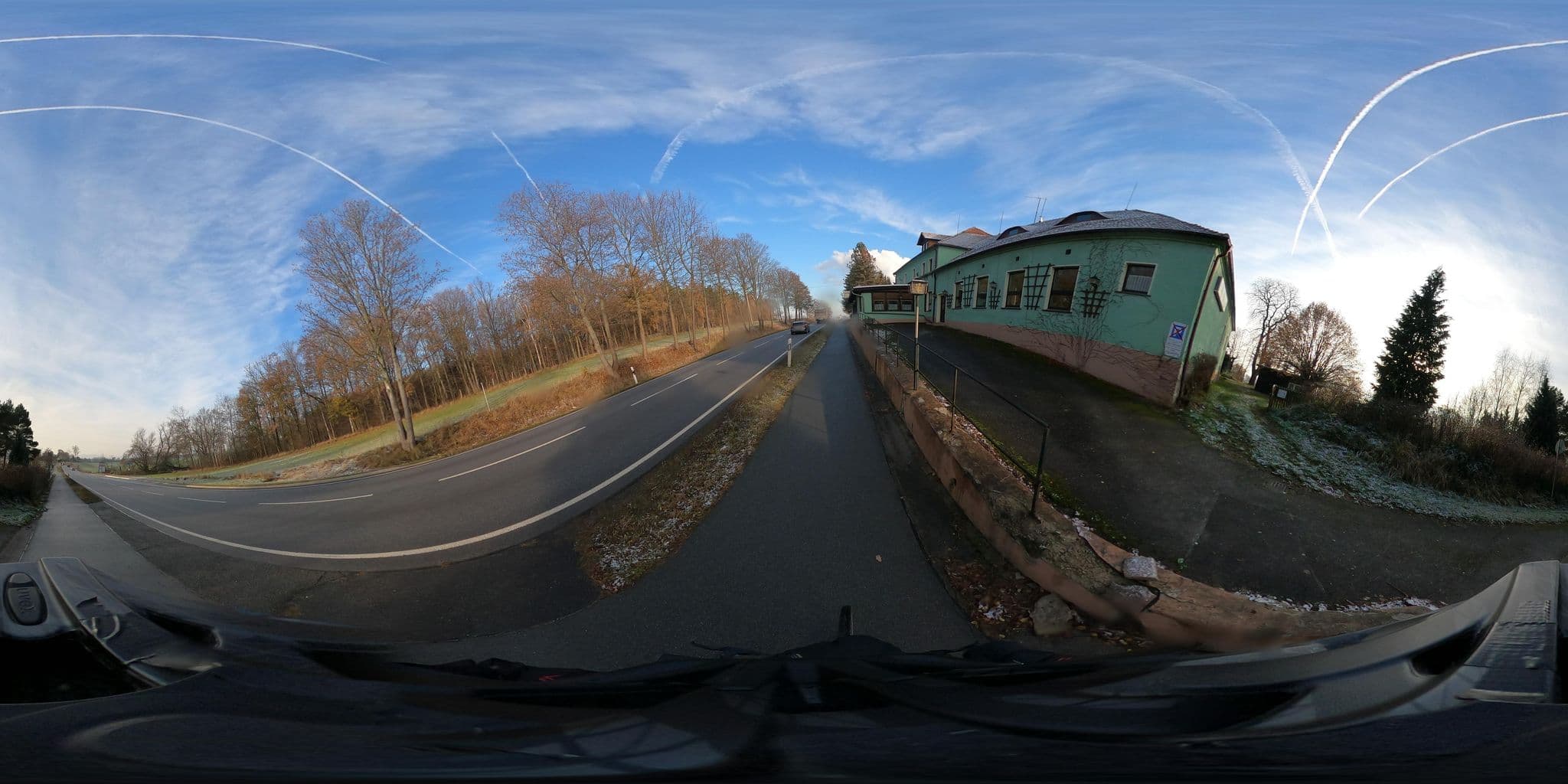 Street view near Richnow's Bett & Bike, Bogatynia — © Avocadocreme (CC BY-SA · Mapillary)