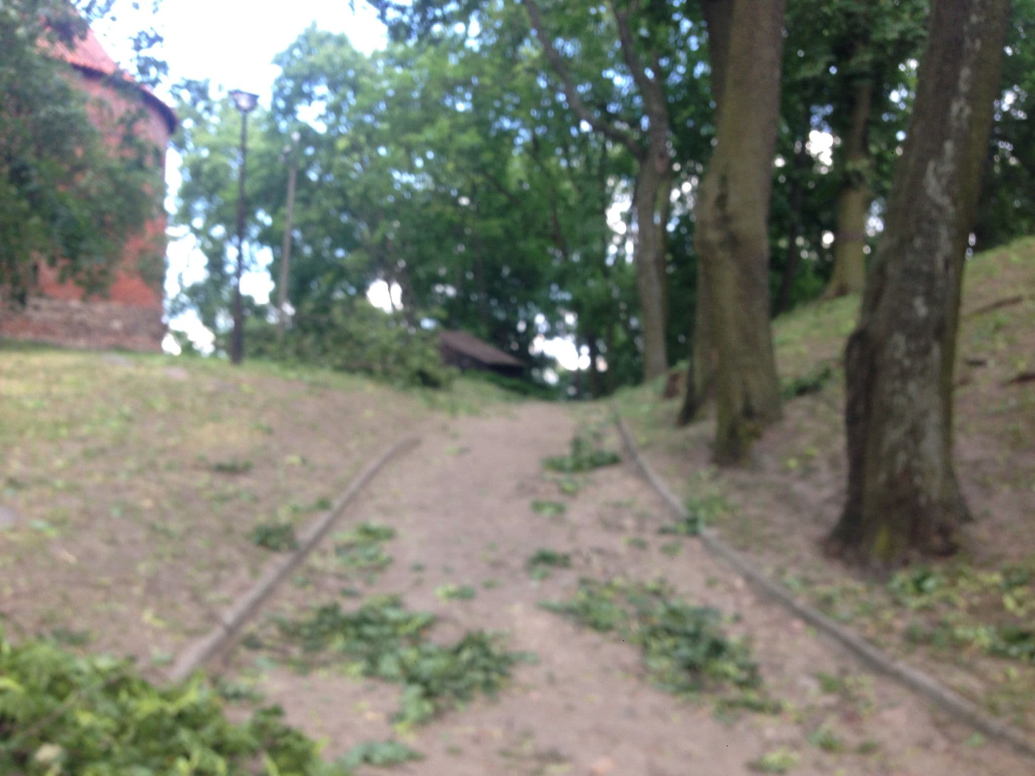 Street view near Komnaty Zamkowe, Nidzica — © fundacja_geolife (CC BY-SA · Mapillary)